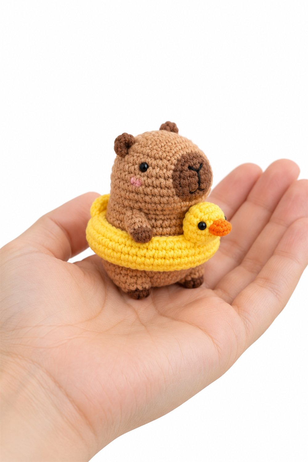 04 Capivara Com Boia De Patinho - Easy Crochet