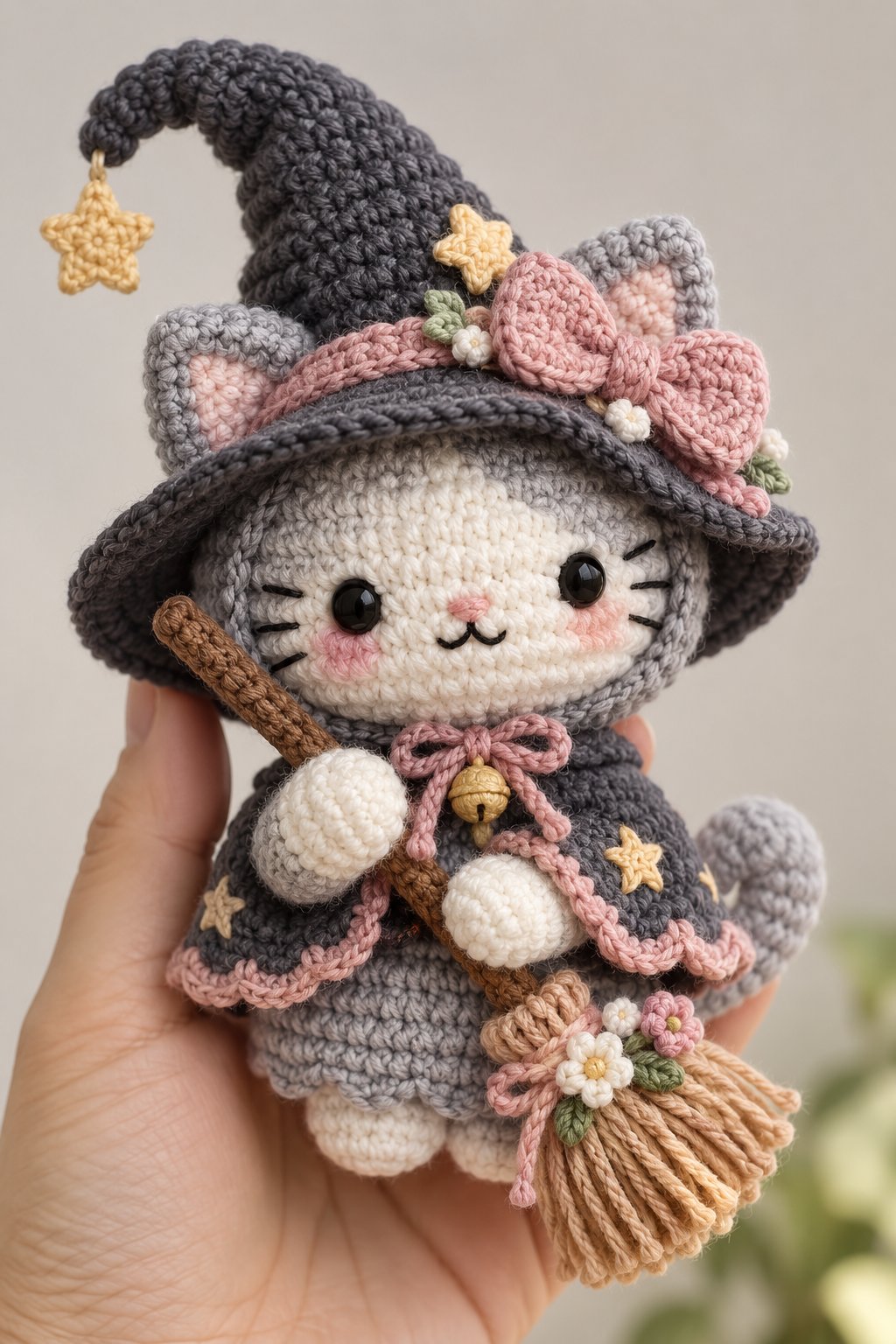 How to Crochet 07 Gata Bruxinha