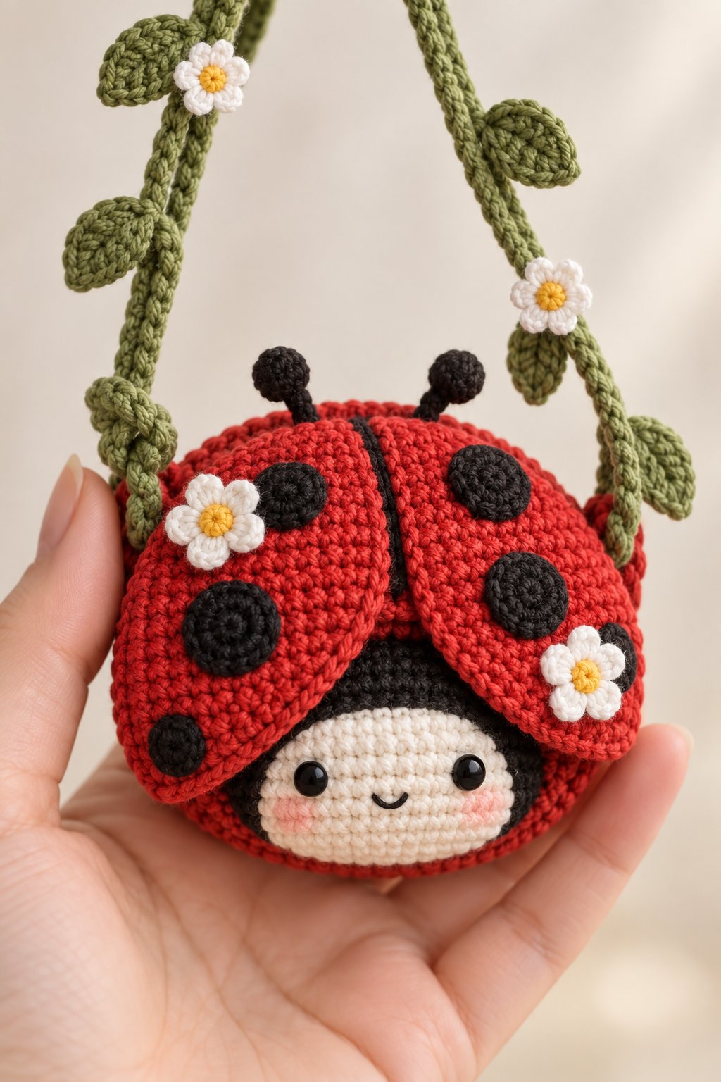 08 Bolsinha Joaninha - Handmade Pattern