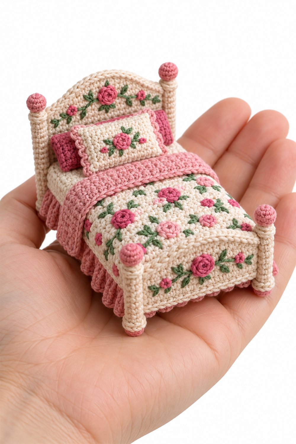 How to Crochet 1001 Cama Floral