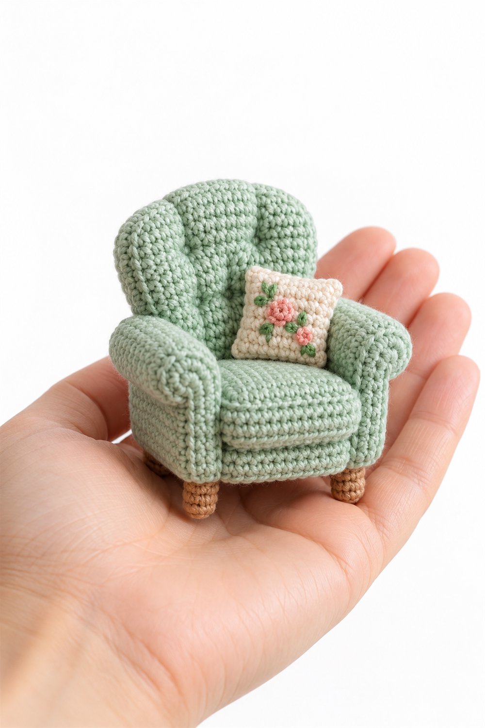 1063 Mint Armchair - Crochet Pattern