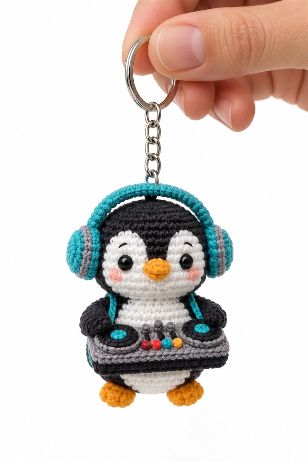 107 Pinguim Dj Crochet Guide