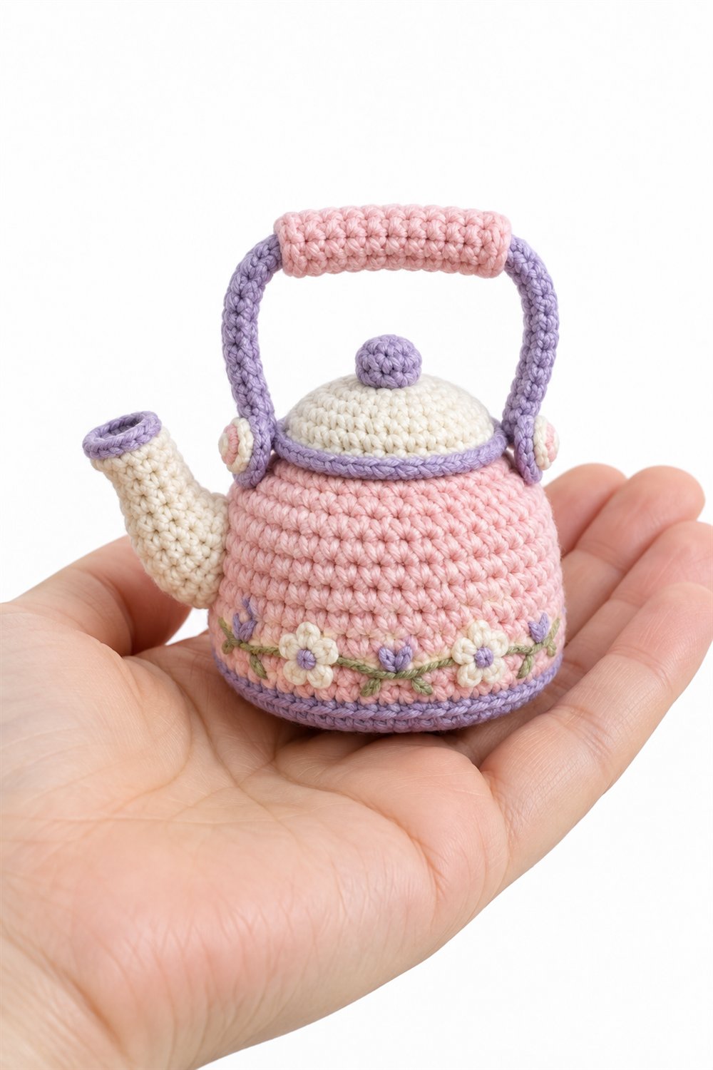DIY 1076 Pastel Kettle - Crochet Tutorial