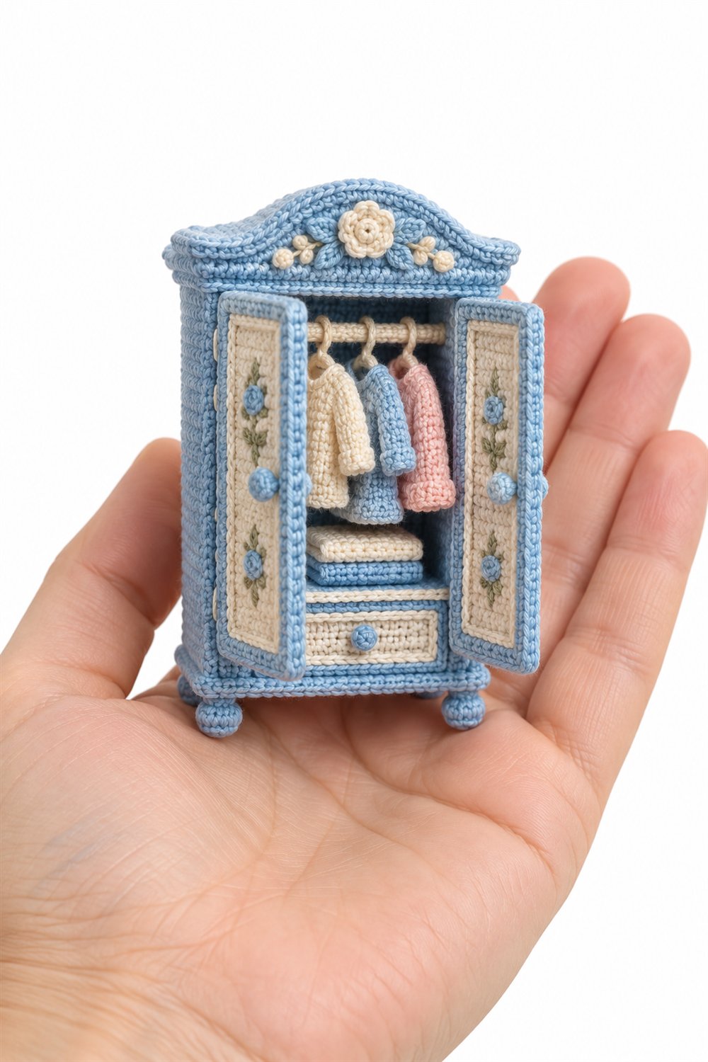 1084 Blue Wardrobe - Step by Step