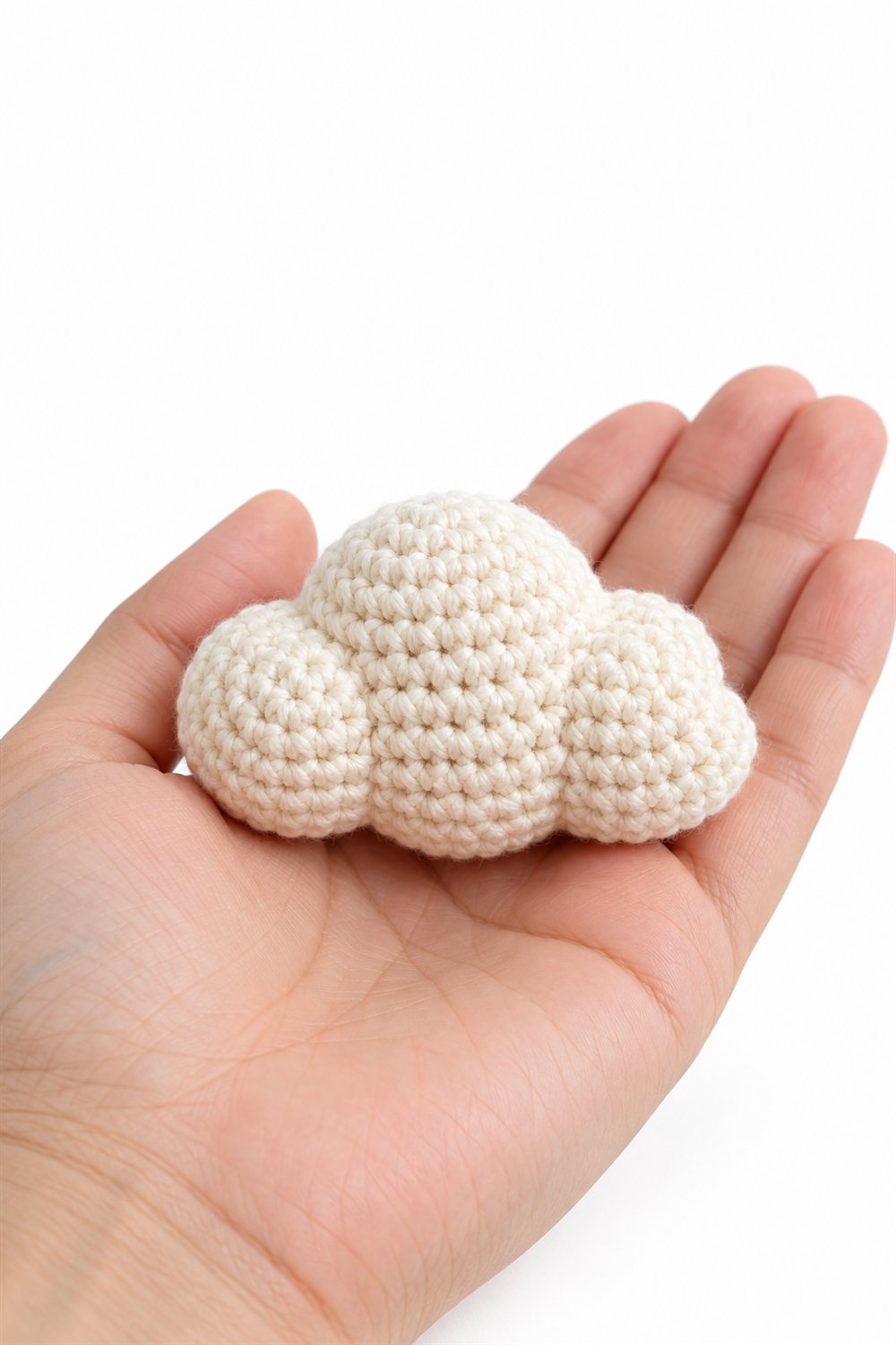 1089 Cream Cloud Pouf Crochet Guide