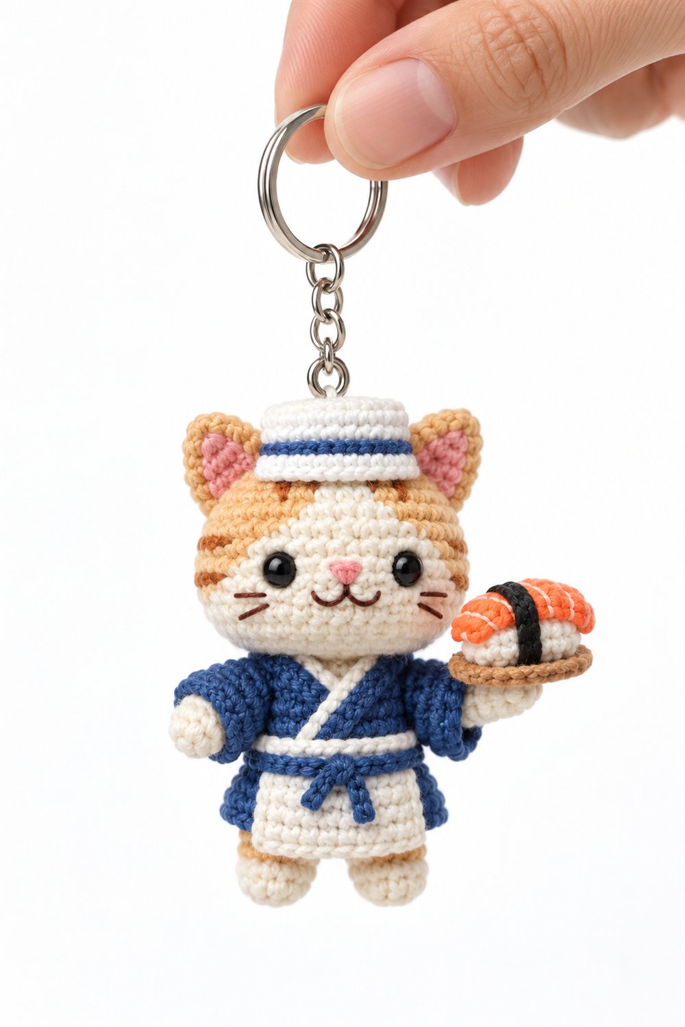 109 Gato Sushi Chef - Crochet Pattern