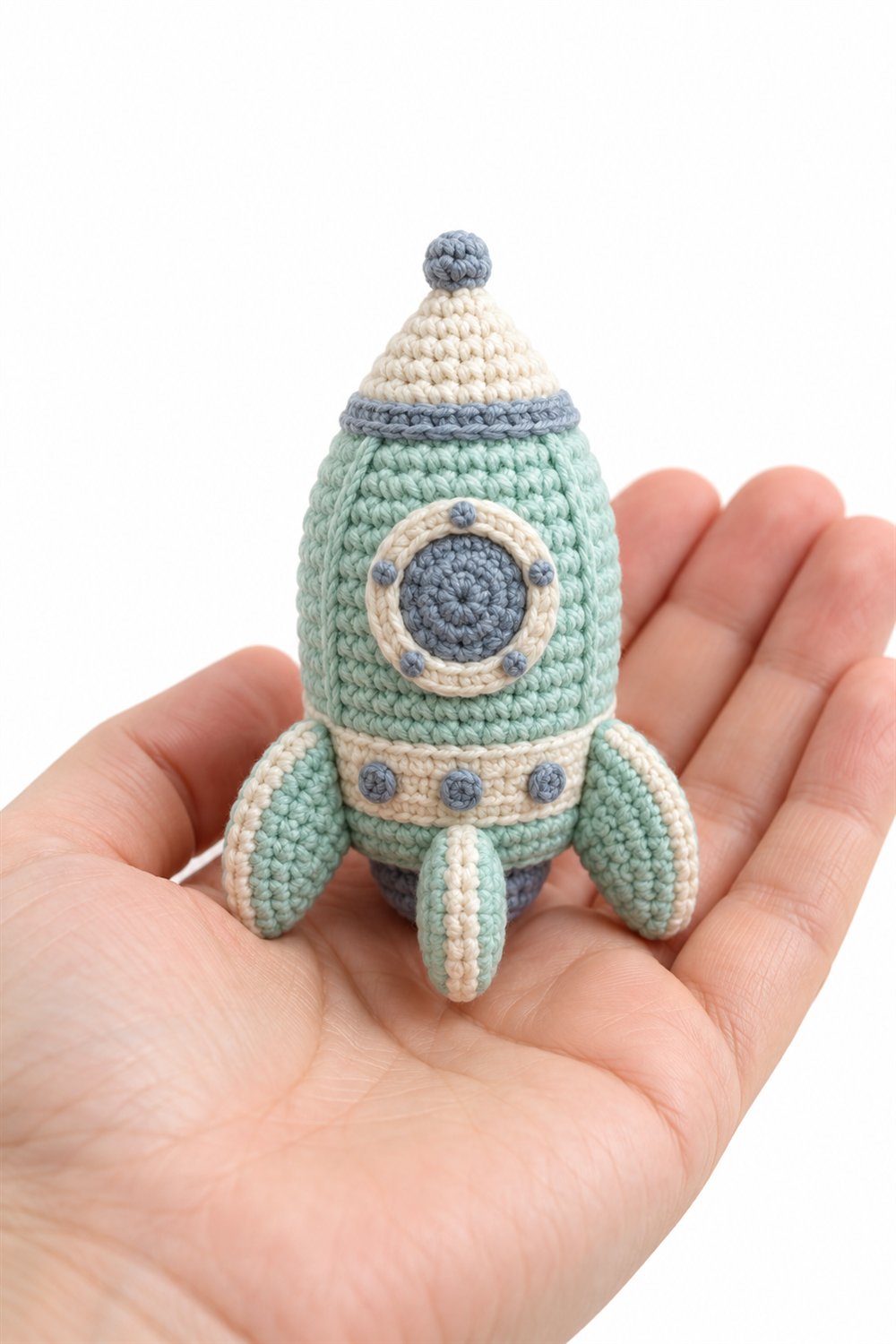 1098 Mint Toy Rocket Crochet Guide