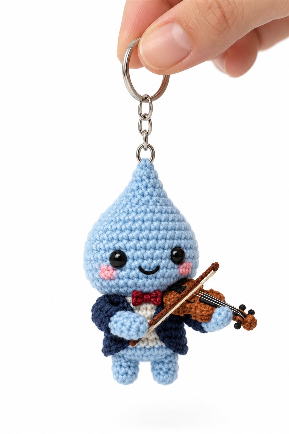 How to Crochet 137 Gota De Chuva Violinista