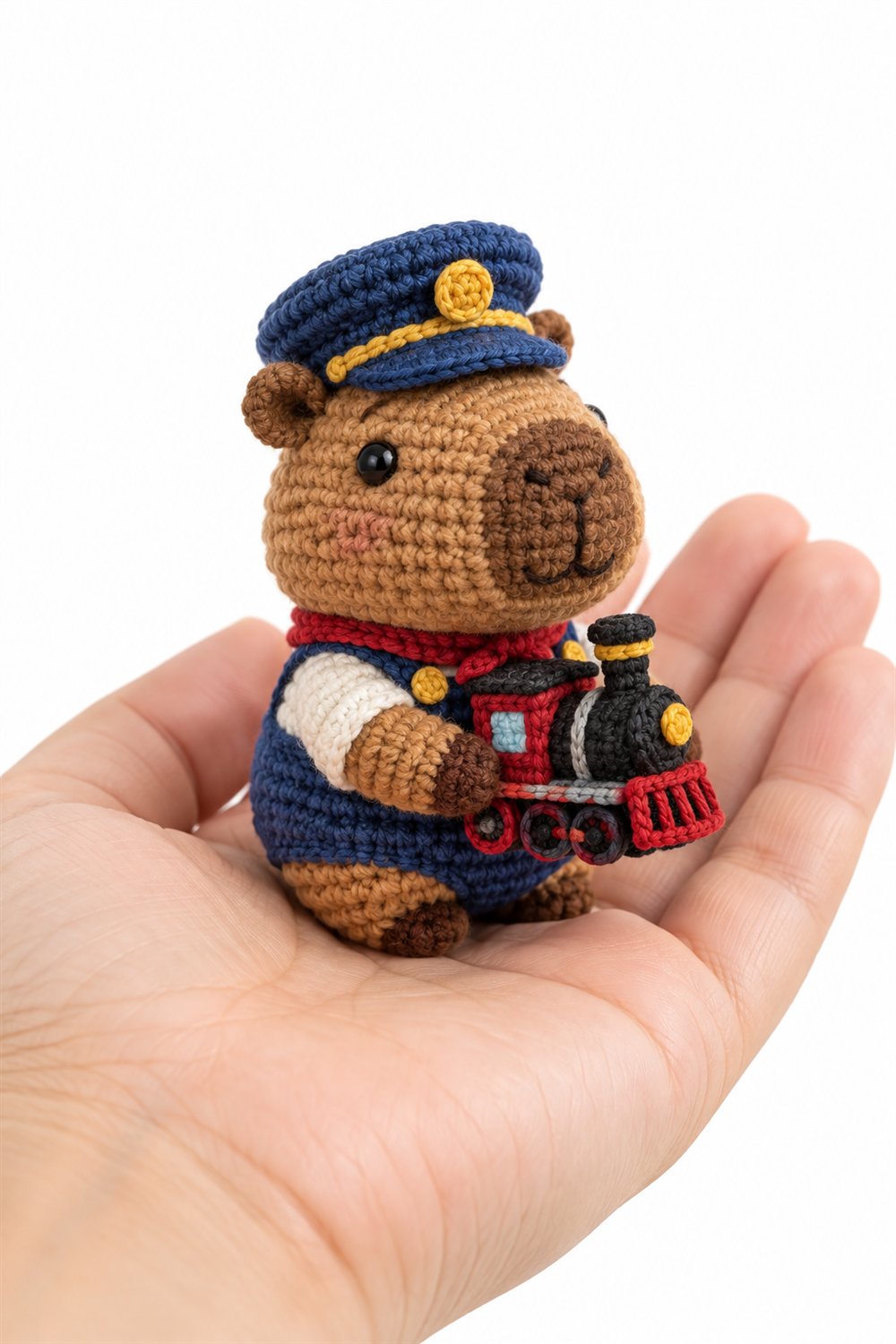 DIY 148 Capivara Maquinista - Crochet Tutorial