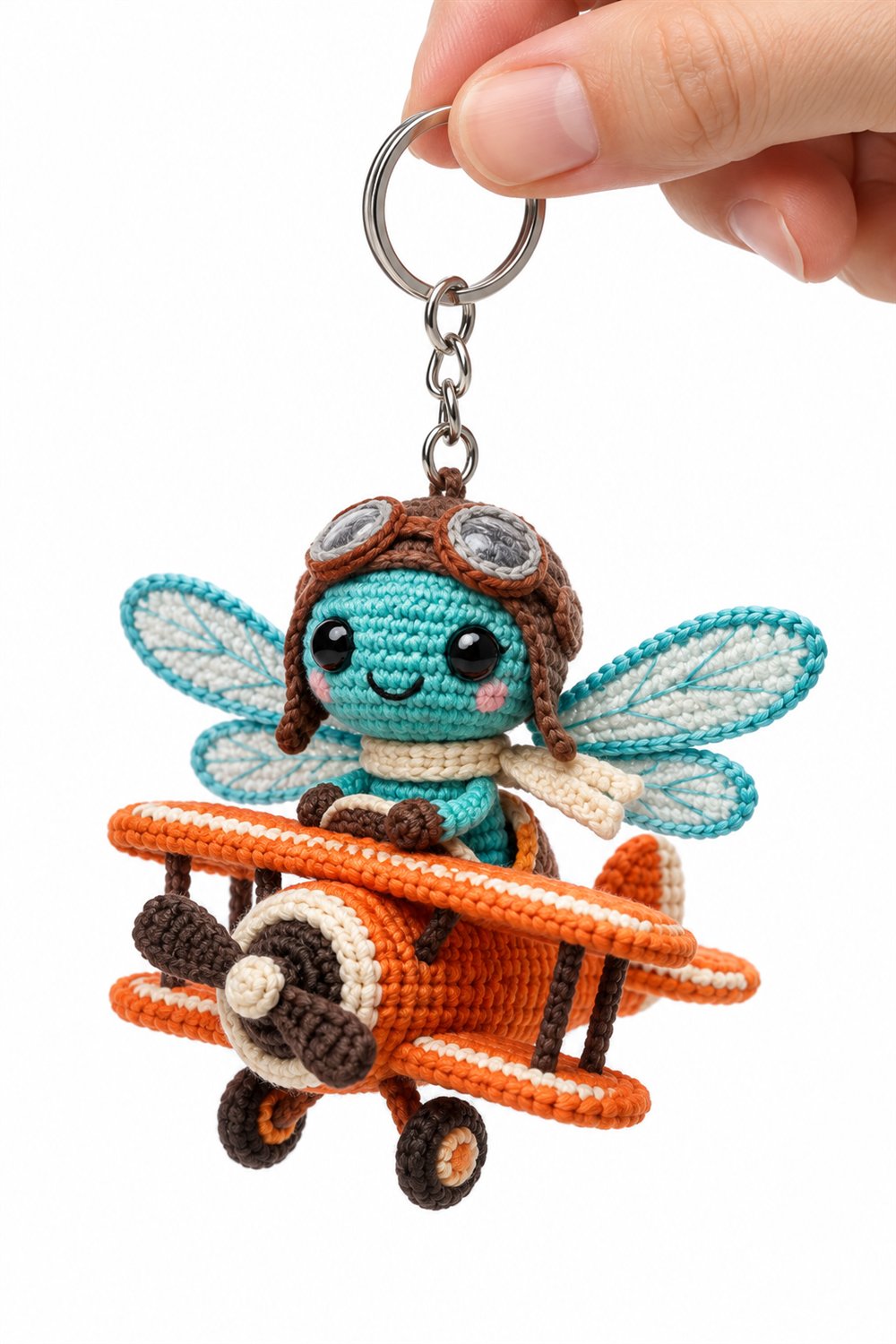 153 Libelula Turquesa Piloto - Amigurumi Pattern