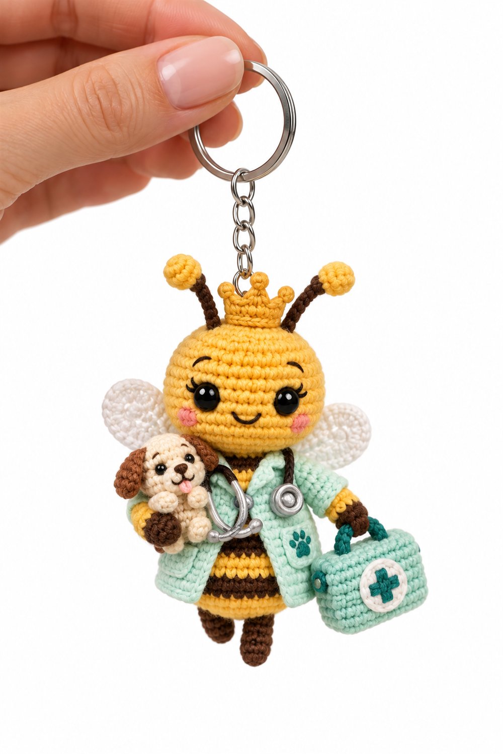 165 Abelha Rainha Veterinaria - Crochet Pattern