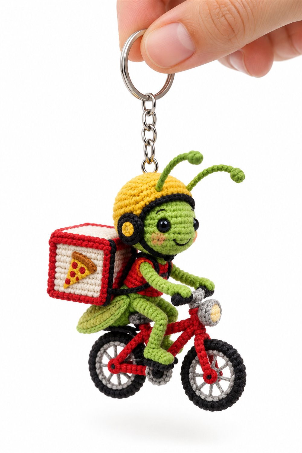 181 Grilo Verde Entregador De Pizzas Crochet Guide