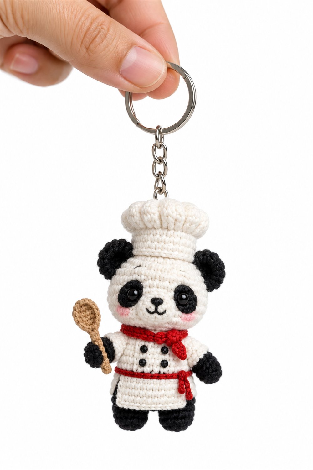 19 Panda Com Roupa De Chef Crochet Guide