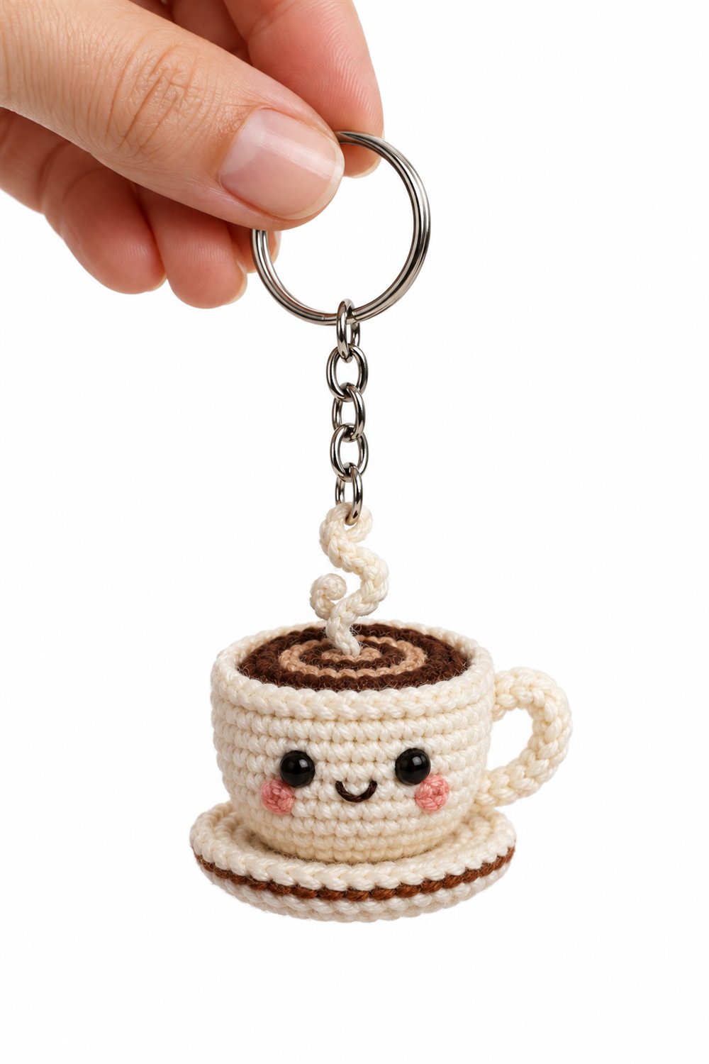 21 Cafe Em Xicara Com Rostinho - Amigurumi Pattern
