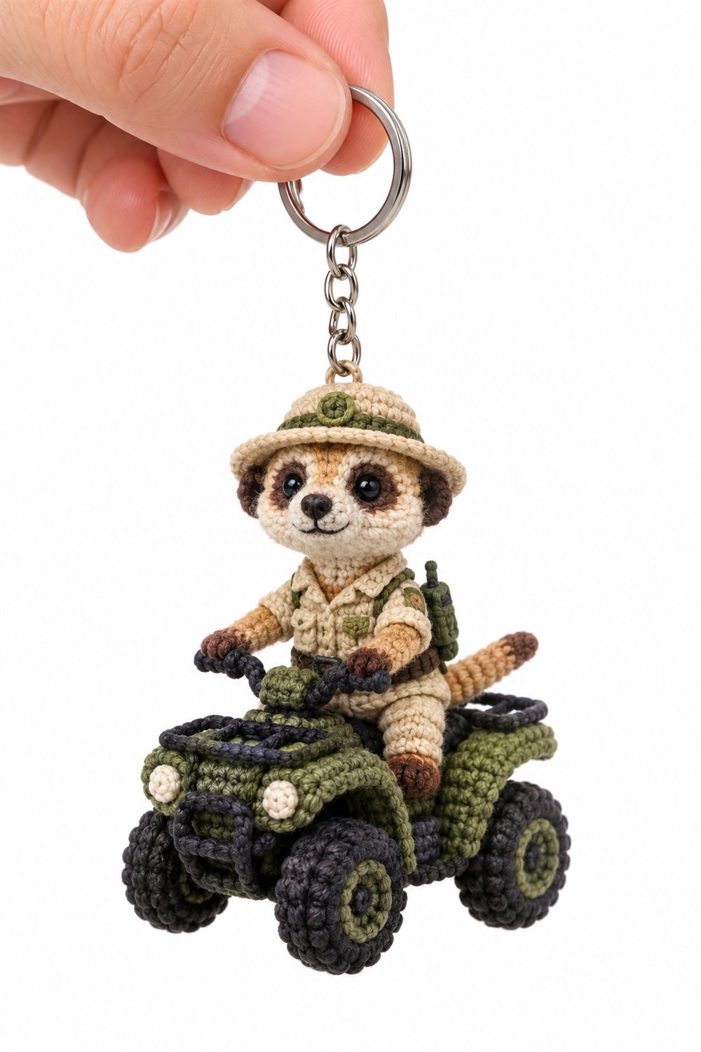 DIY 213 Suricato Guarda Parque - Crochet Tutorial