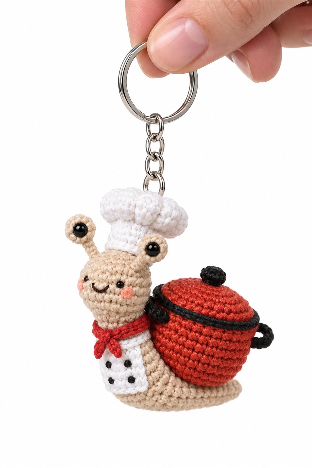 217 Caramujo Cozinheiro Crochet Guide