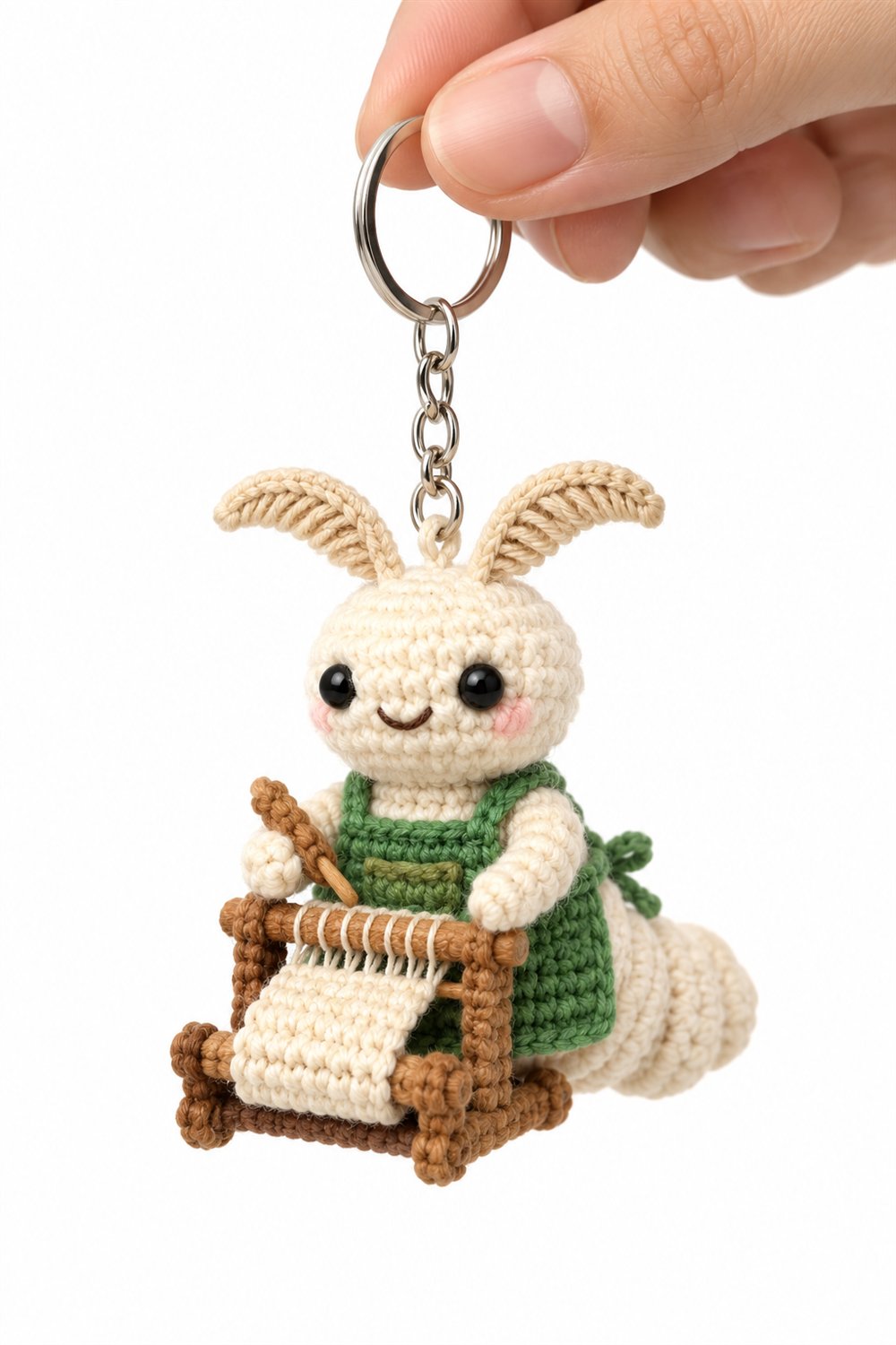 223 Bicho Da Seda Creme Tecelao - Handmade Pattern