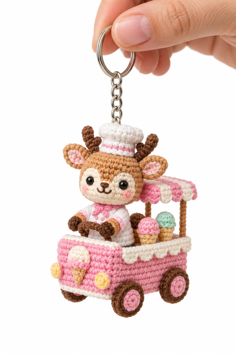 225 Veado Bebe Confeiteiro Crochet Guide