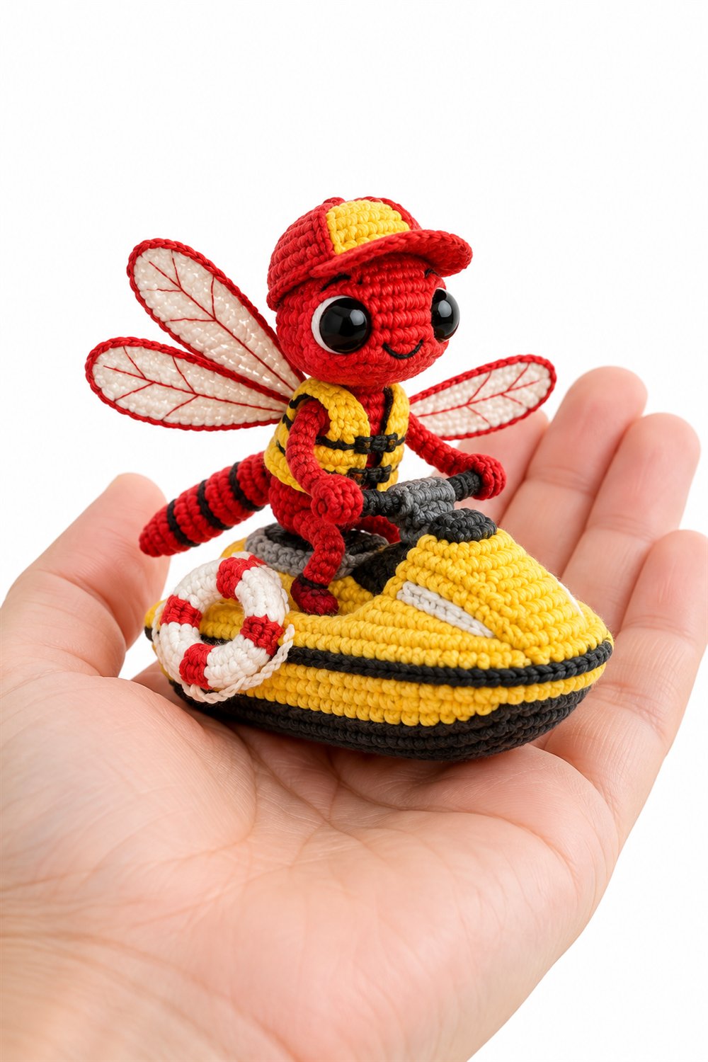 226 Libelula Vermelha Salva Vidas - PDF Pattern