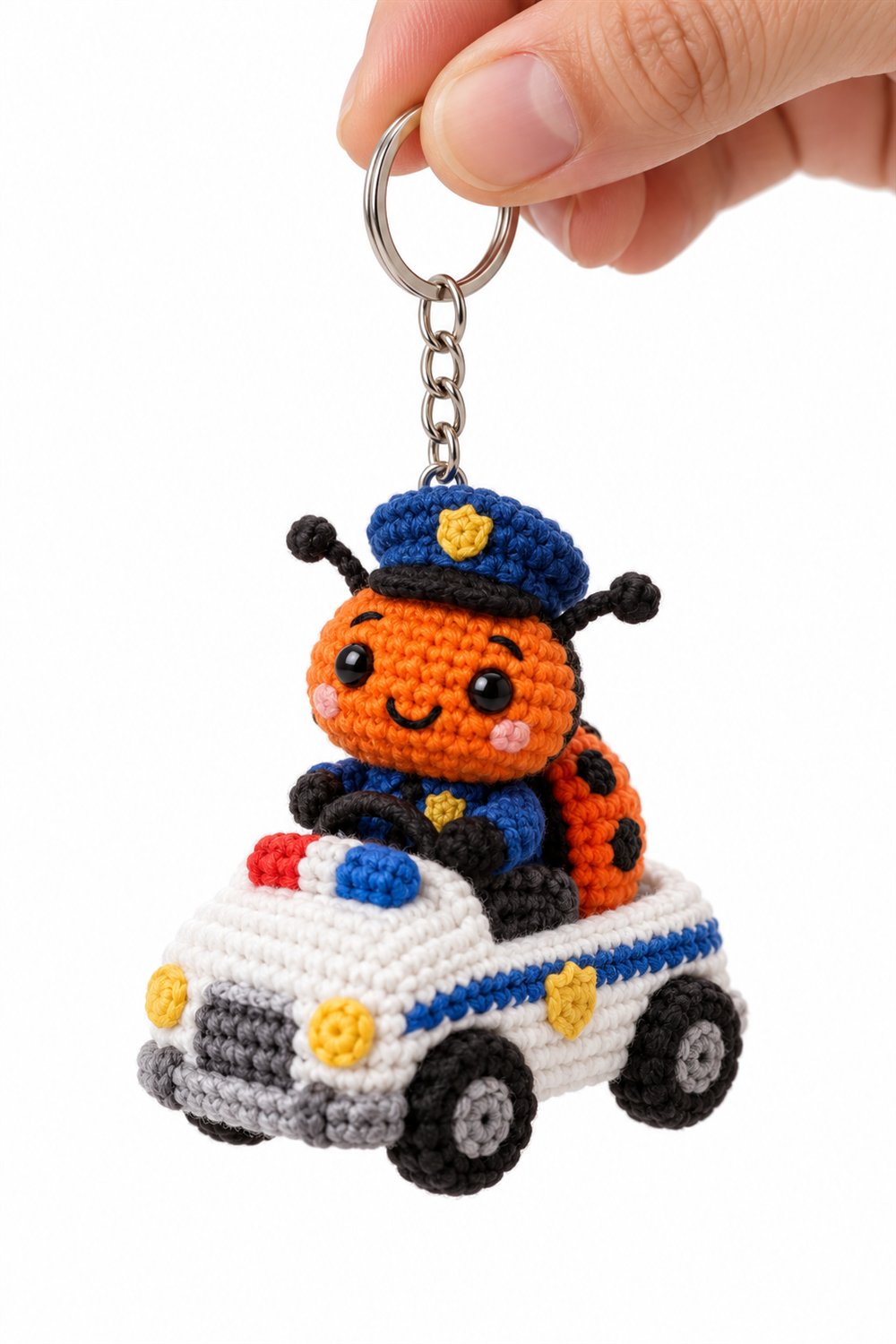 265 Joaninha Laranja Policial - Handmade Pattern