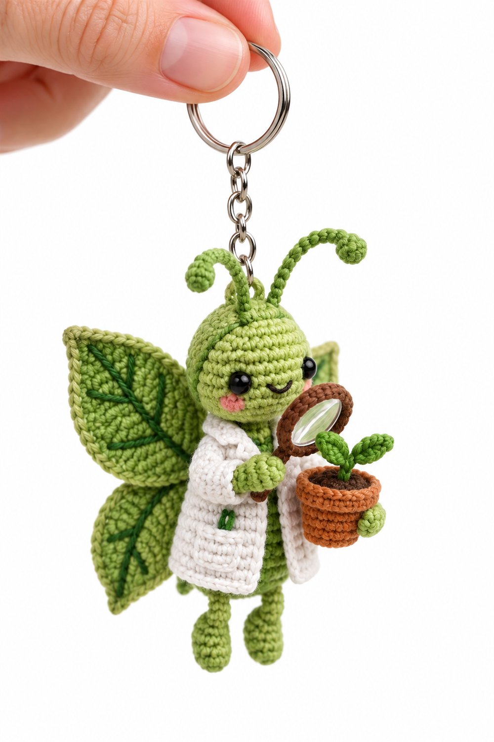 277 Bicho Folha Verde Botanico Crochet Guide