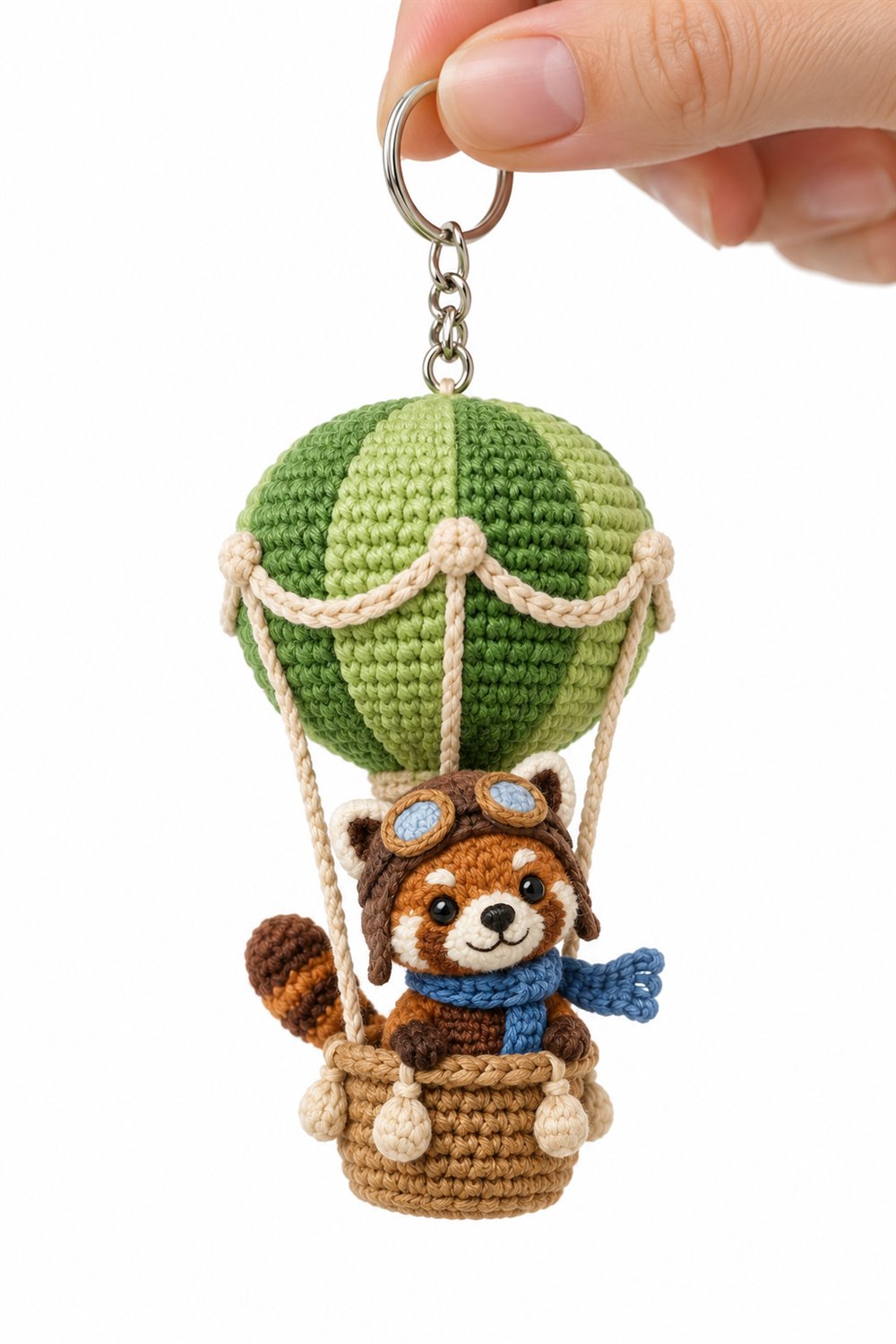 How to Crochet 299 Coati Bebe Ruivo Piloto De Balao