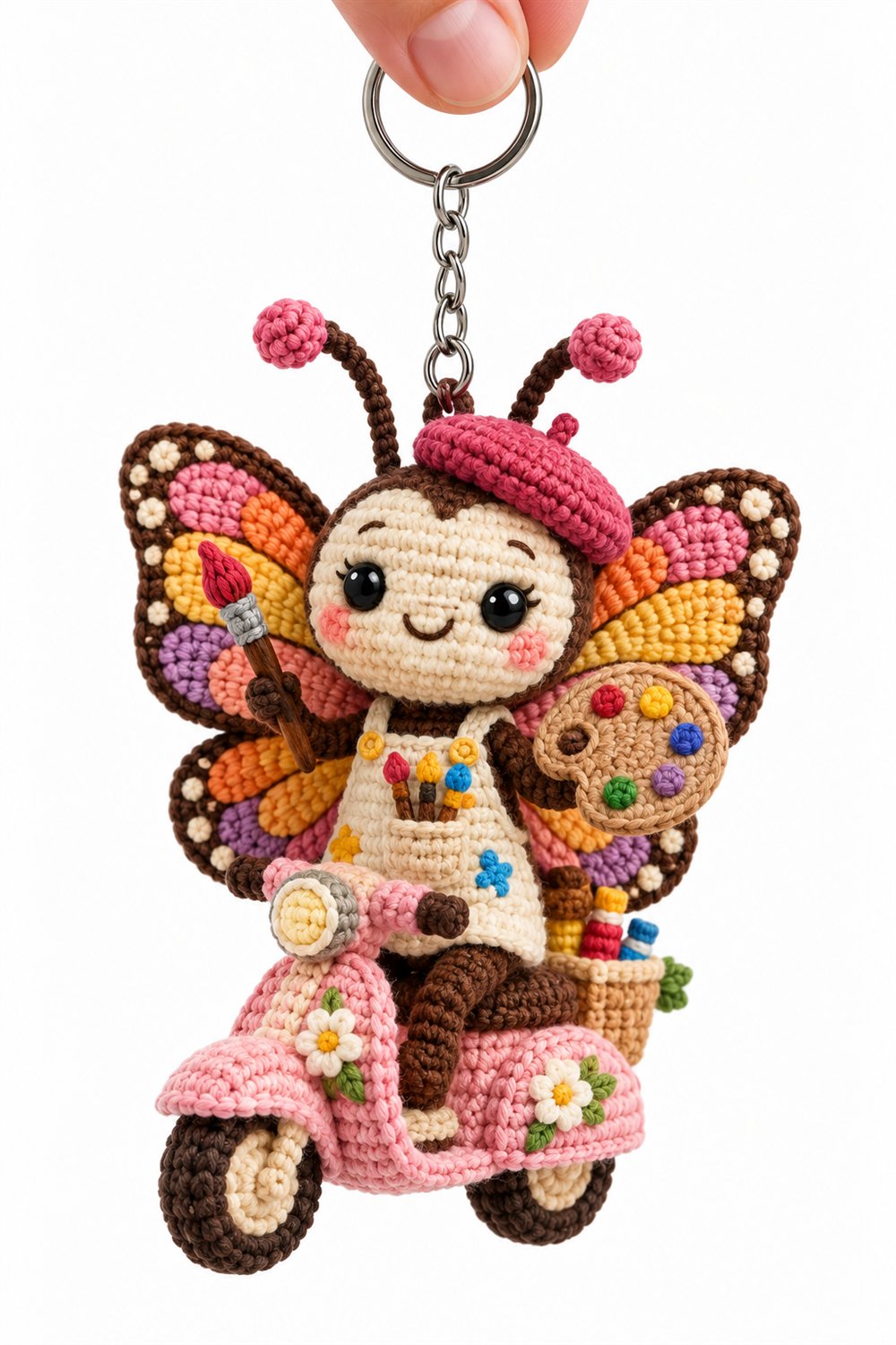 305 Borboleta Pintora Com Paleta - PDF Pattern