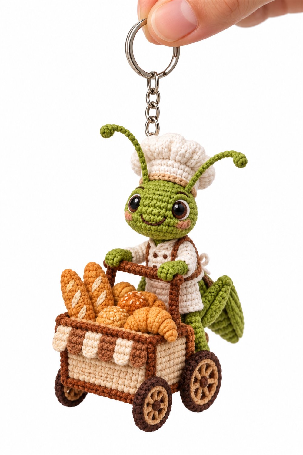 315 Grilo Padeiro Em Carrinho De Paes - Crochet Pattern