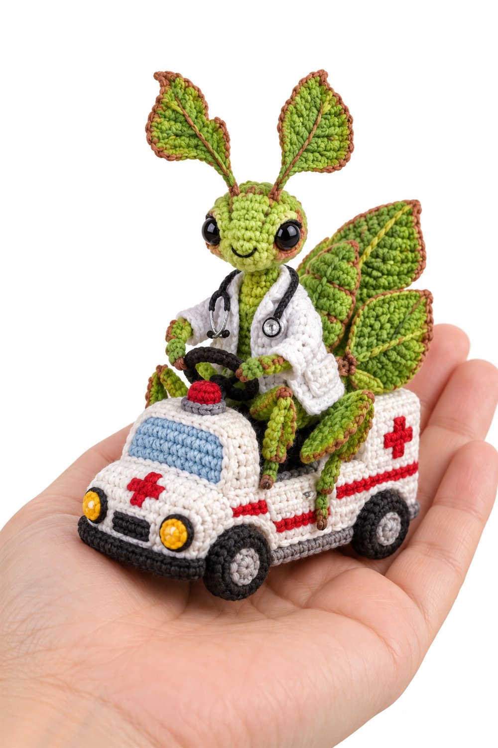 332 Bicho Folha Medico Com Jaleco - PDF Pattern