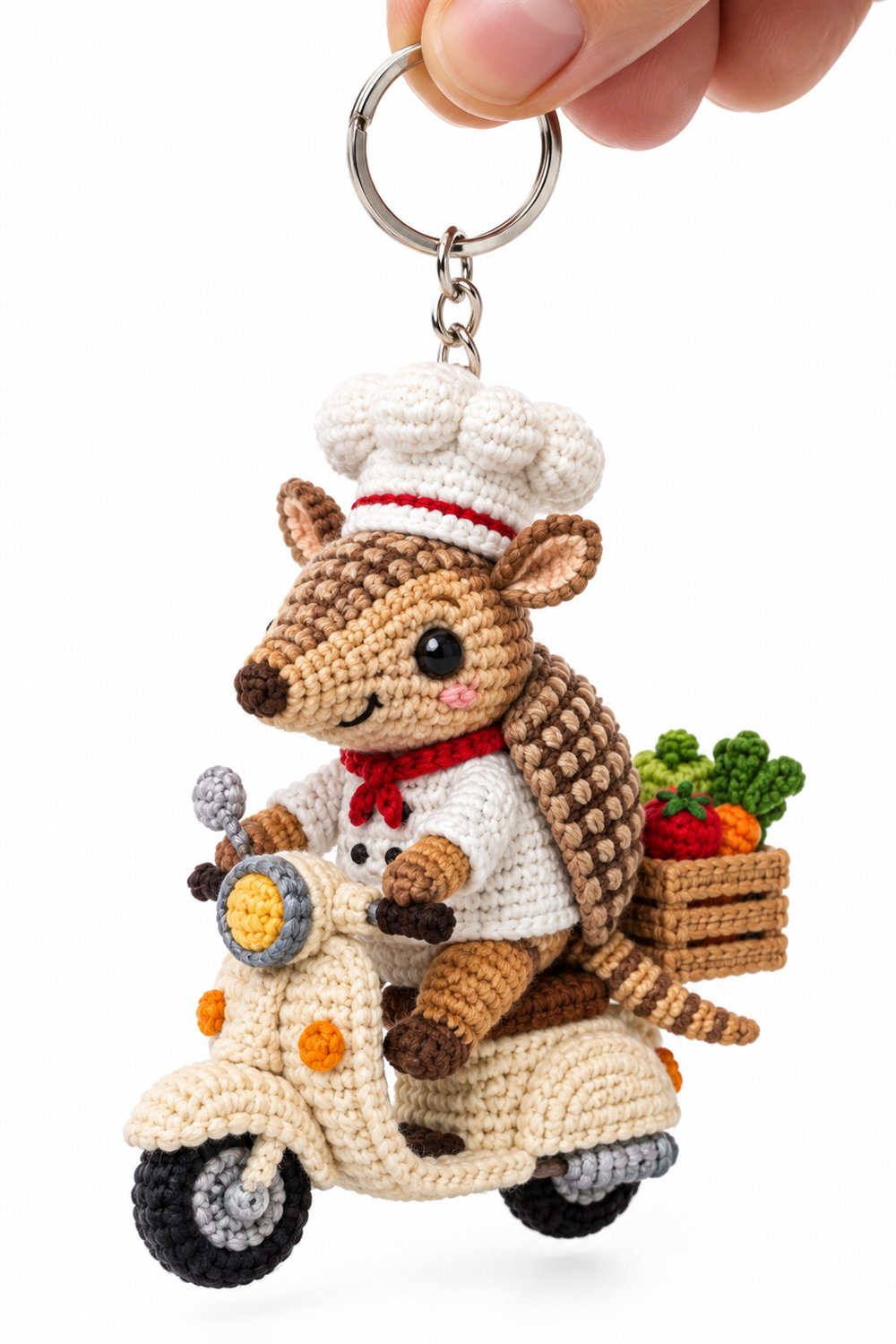 359 Tatu Cozinheiro Em Scooter Creme - PDF Pattern