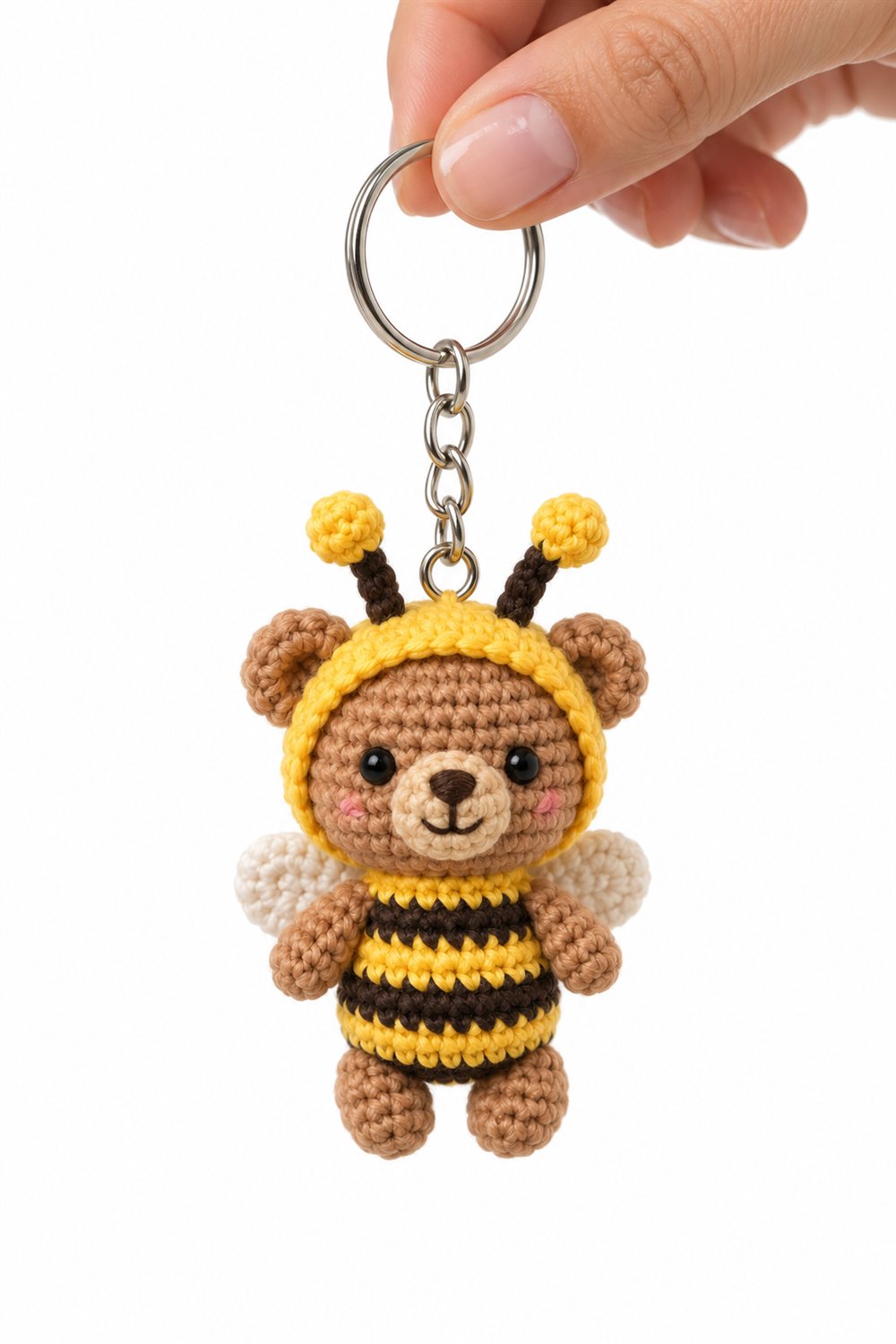 Crochet 41 Urso Com Fantasia De Abelha - Pattern