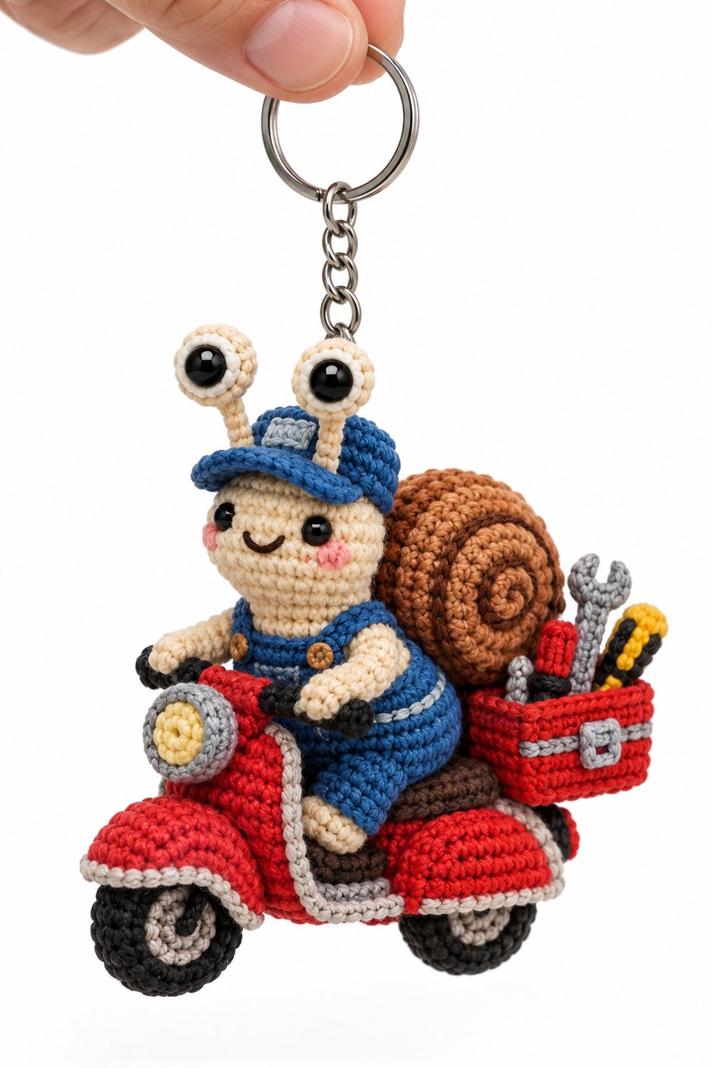 Crochet 445 Caracol Mecanico Com Ferramentas - Pattern