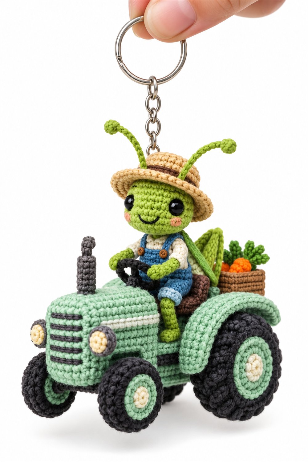465 Grilo Menta Agricultor Em Trator Menta Crochet Guide