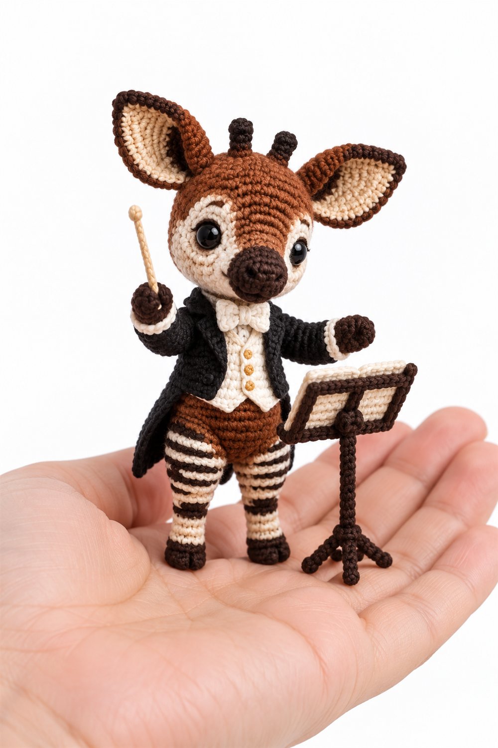 536 Okapi Bebe Regente De Orquestra De Fraque - PDF Pattern