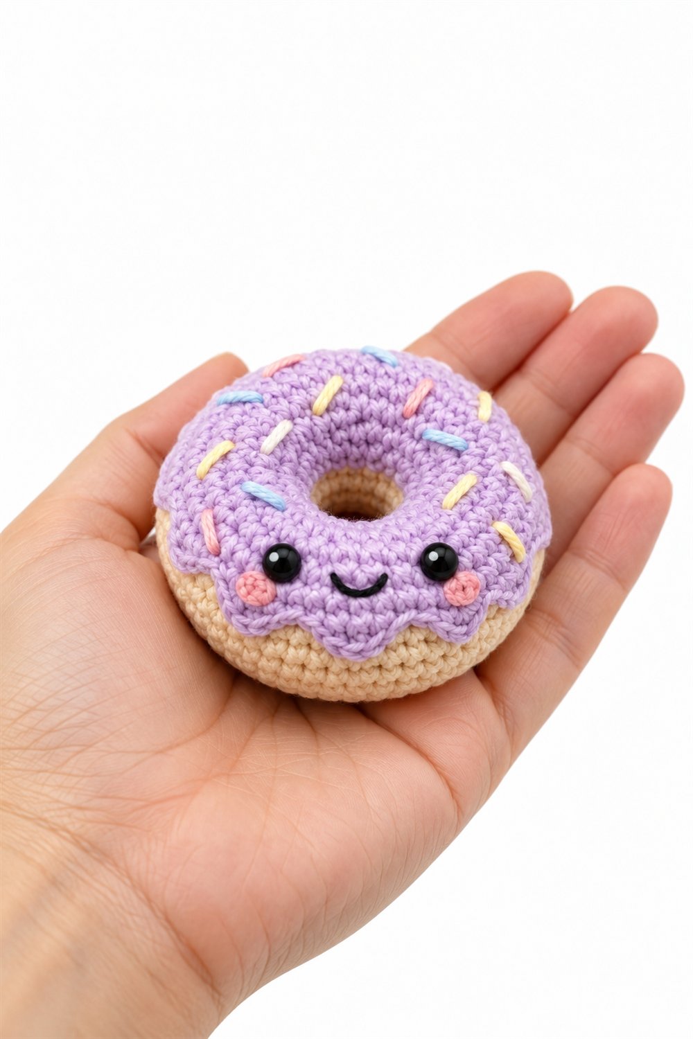 561 Amigurumi Fofo Donut Com Cobertura Lilas Crochet Guide