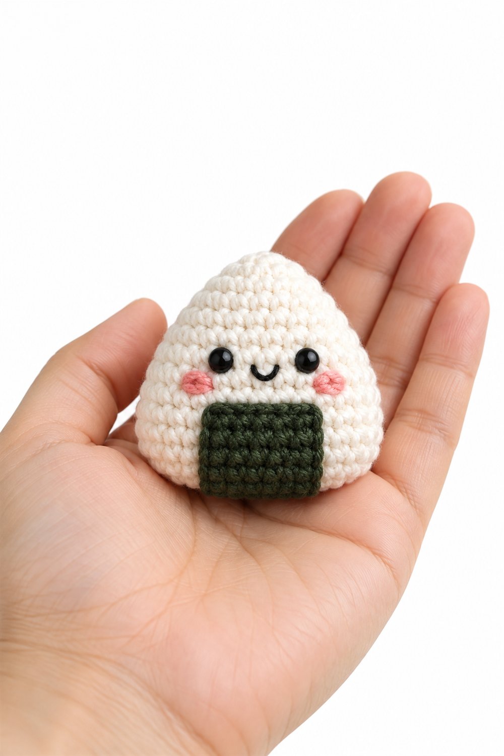 How to Crochet 565 Amigurumi Fofo Bolinho De Arroz Com Carinha