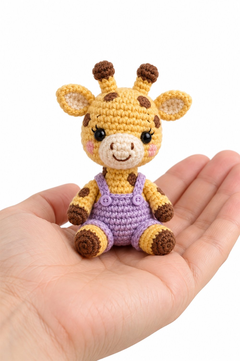 58 Girafa Com Jardineira Lilas - PDF Pattern