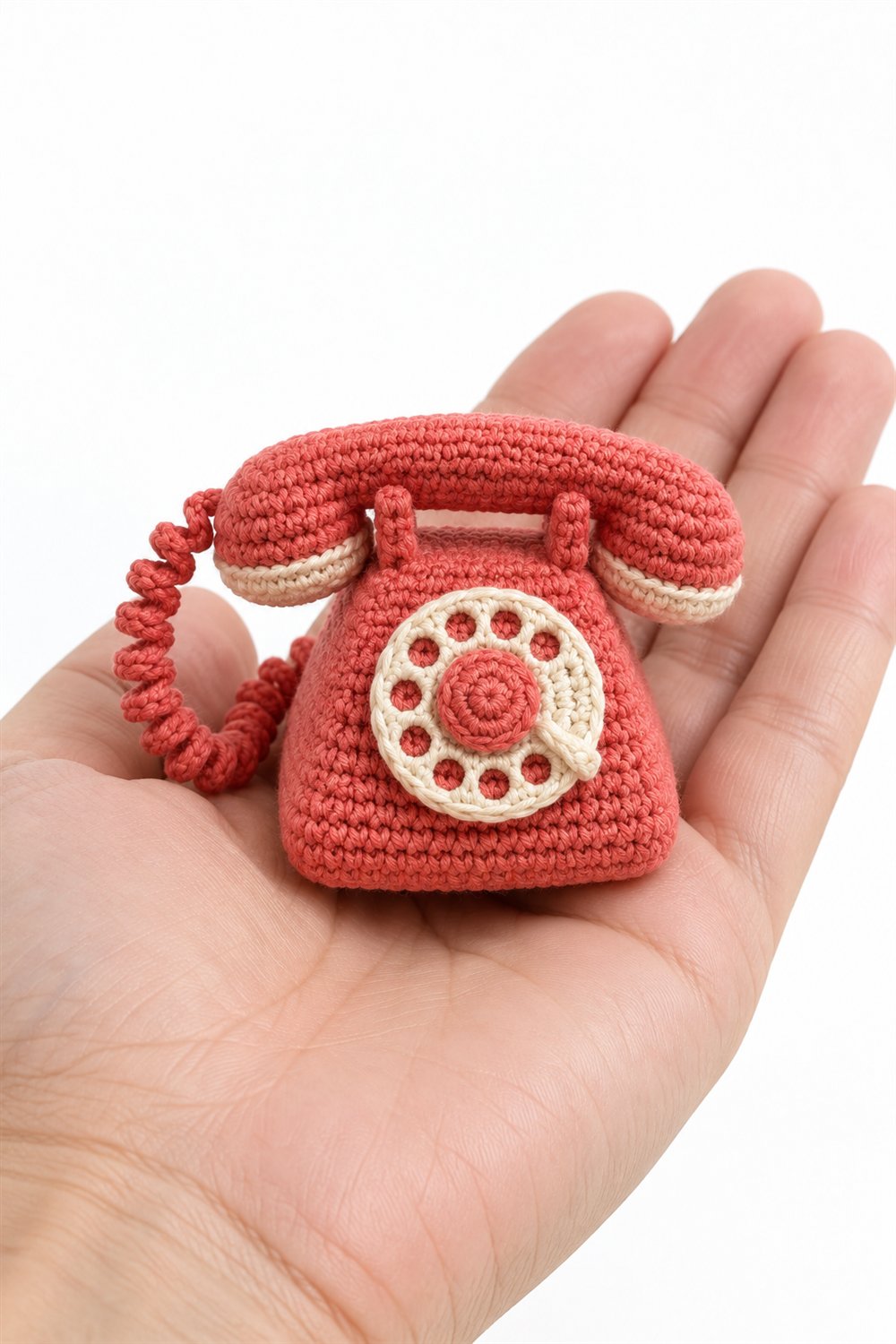 610 Telefone De Disco Coral - Step by Step