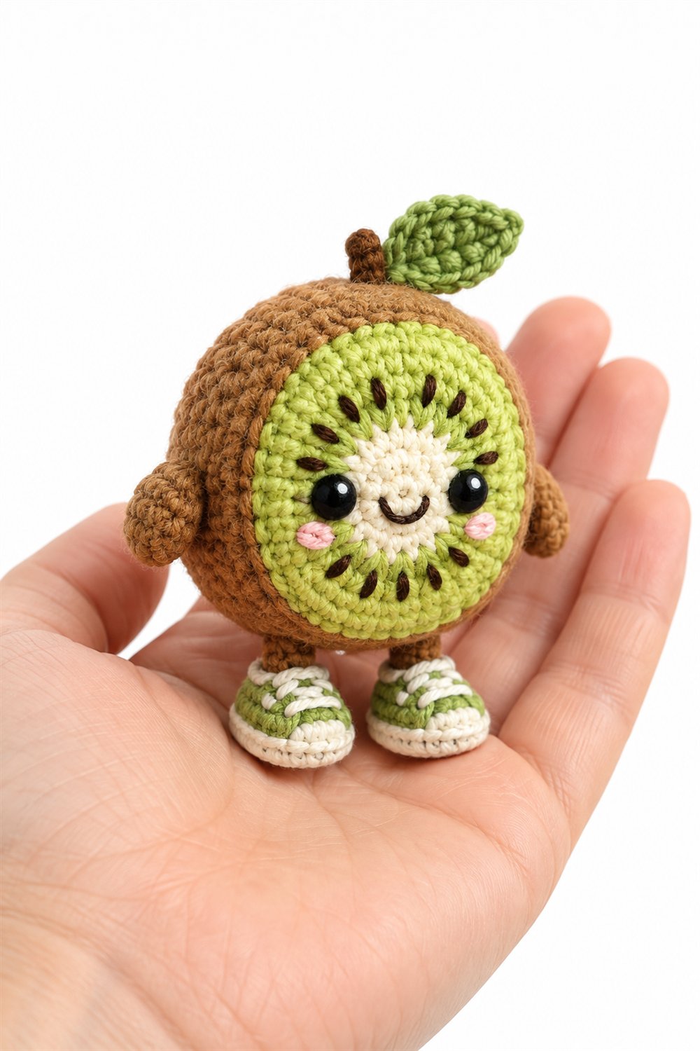 654 Amigurumi Fofo Kiwi Com Sapatinhos - Amigurumi Pattern