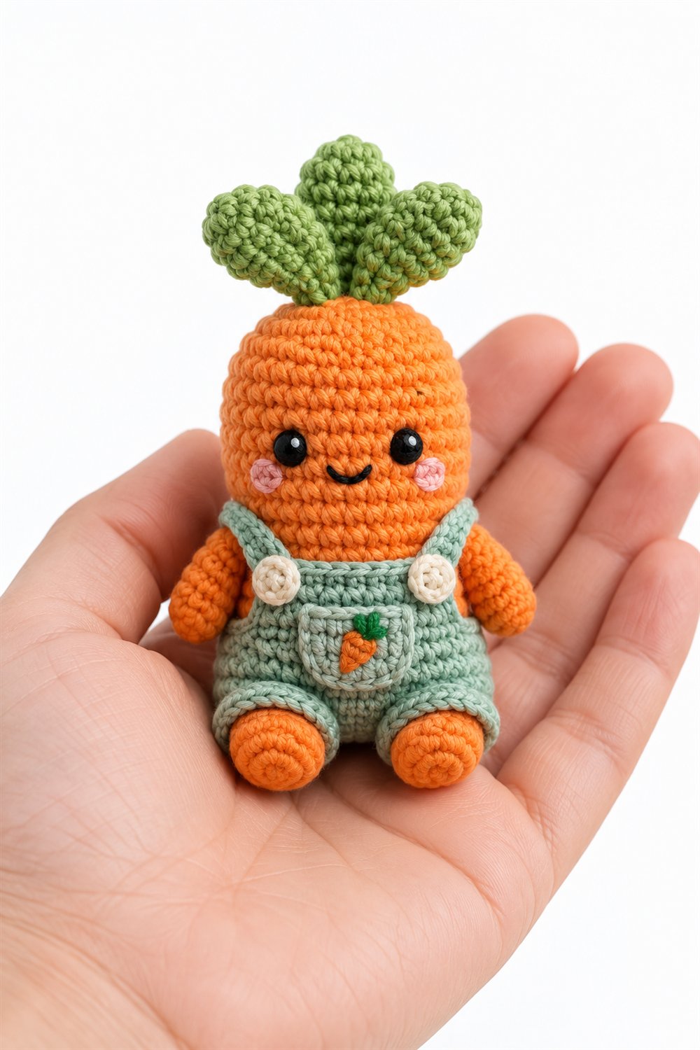 661 Amigurumi Fofo Cenoura Com Jardineira - PDF Pattern