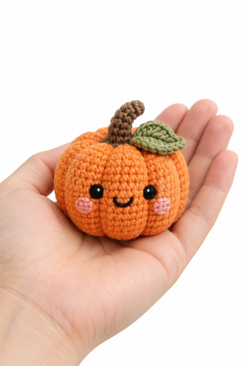 How to Crochet 664 Amigurumi Fofo Abobora Com Bochechas