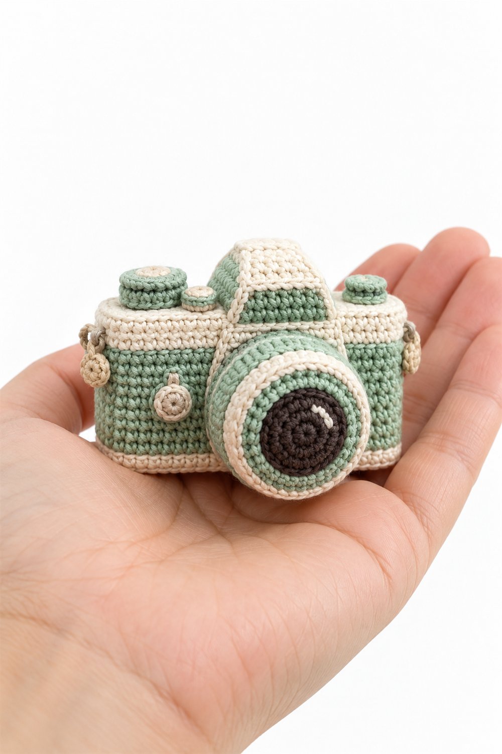 706 Camera Vintage Menta - PDF Pattern