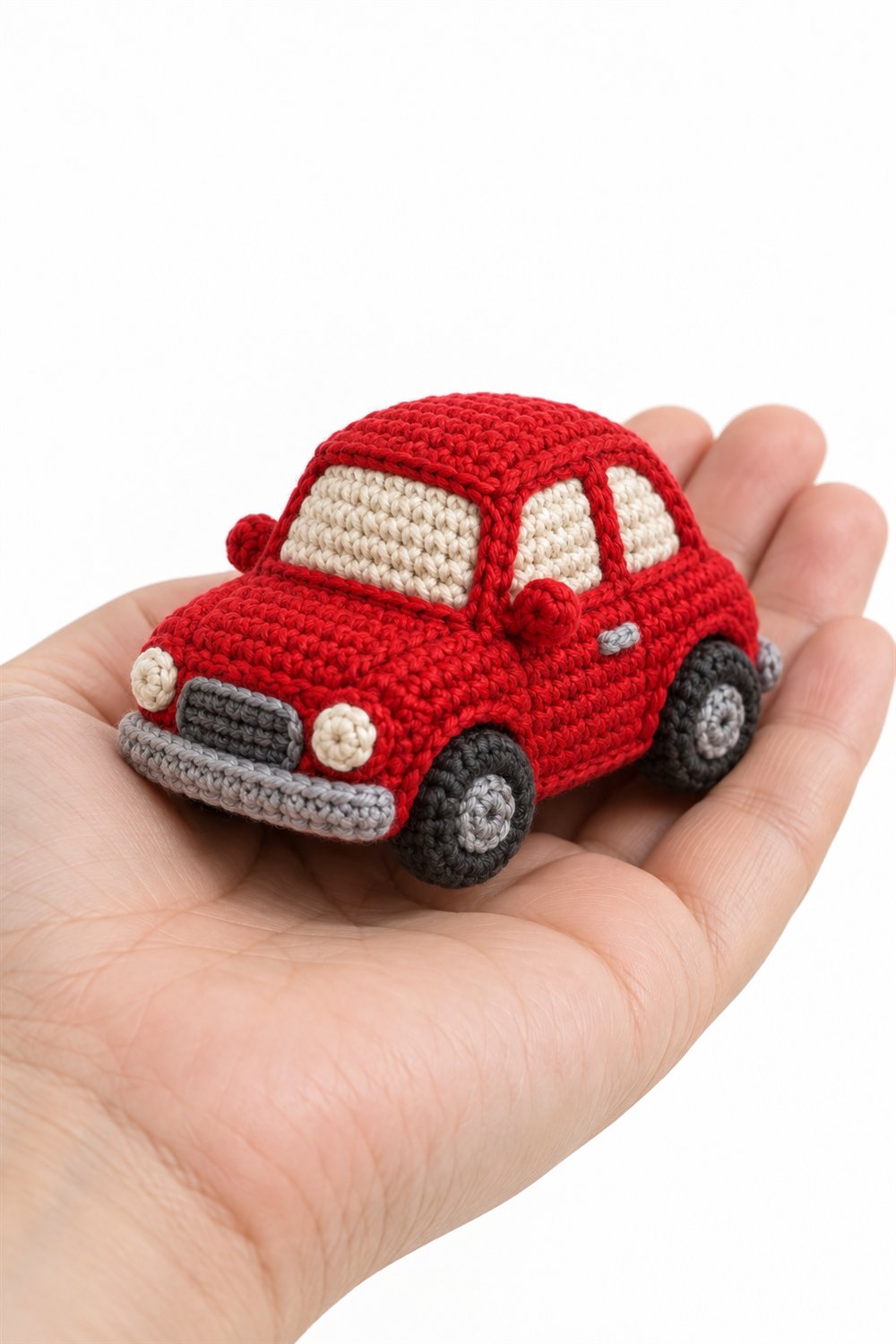 711 Carrinho De Brinquedo Vermelho - Handmade Pattern