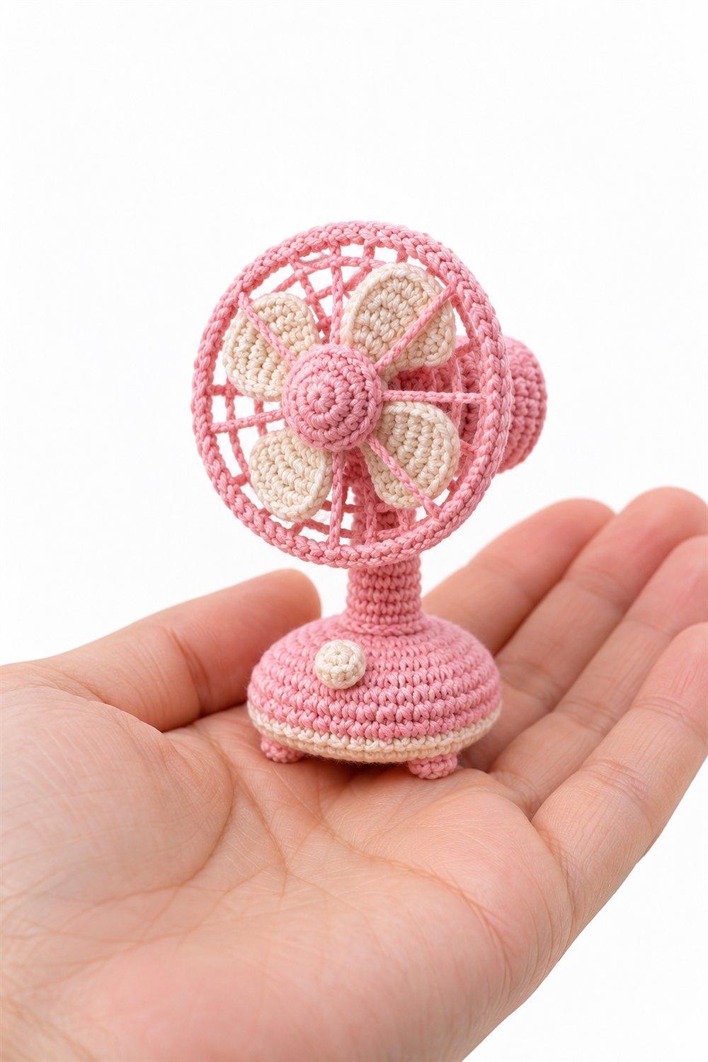 734 Ventilador Rosa - Crochet Pattern