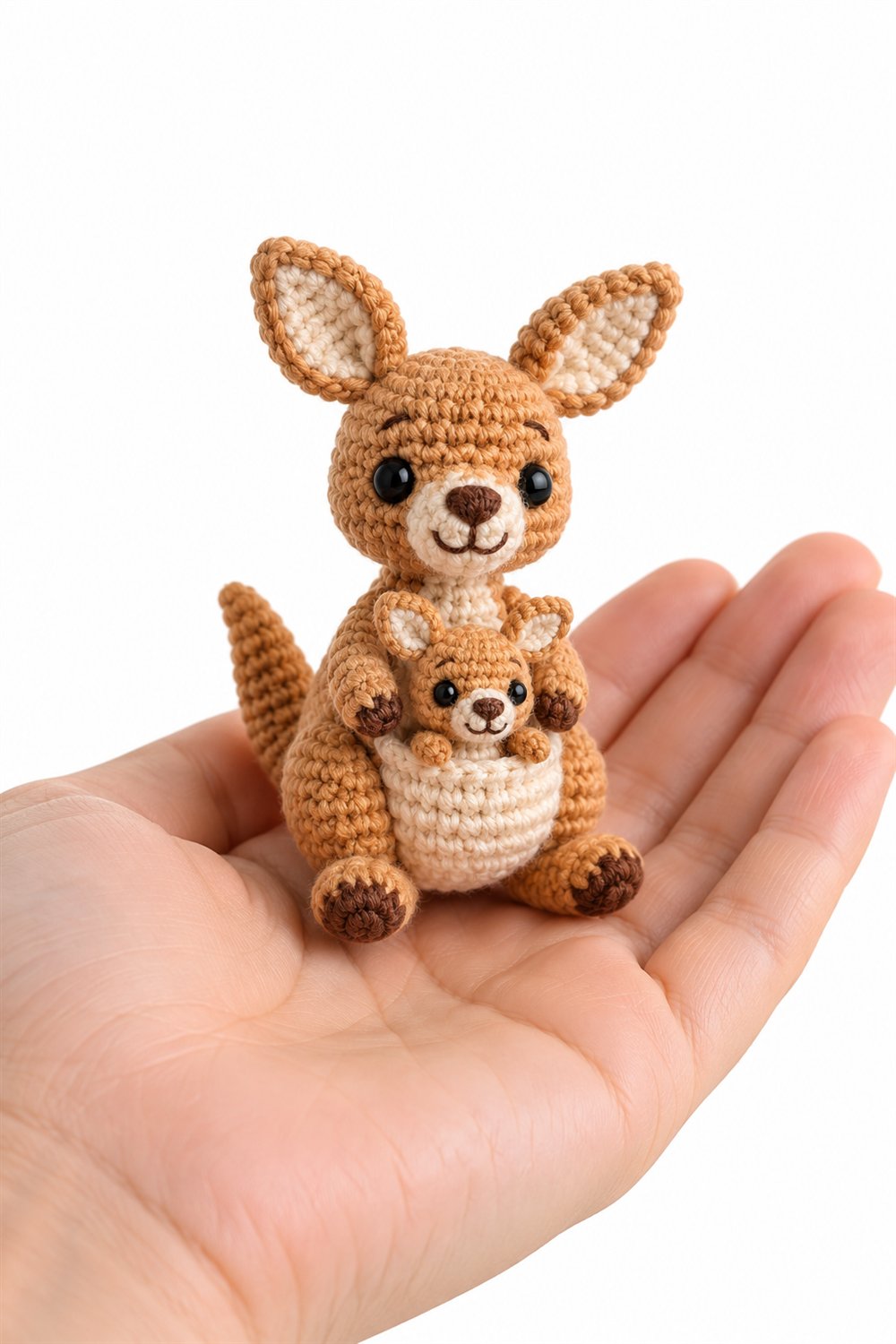 74 Canguru Com Bolsa E Filhote Crochet Guide