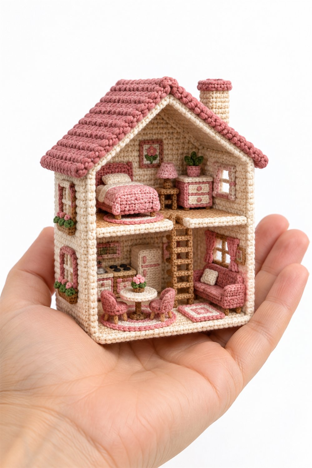741 Casinha De Bonecas Crochet Guide