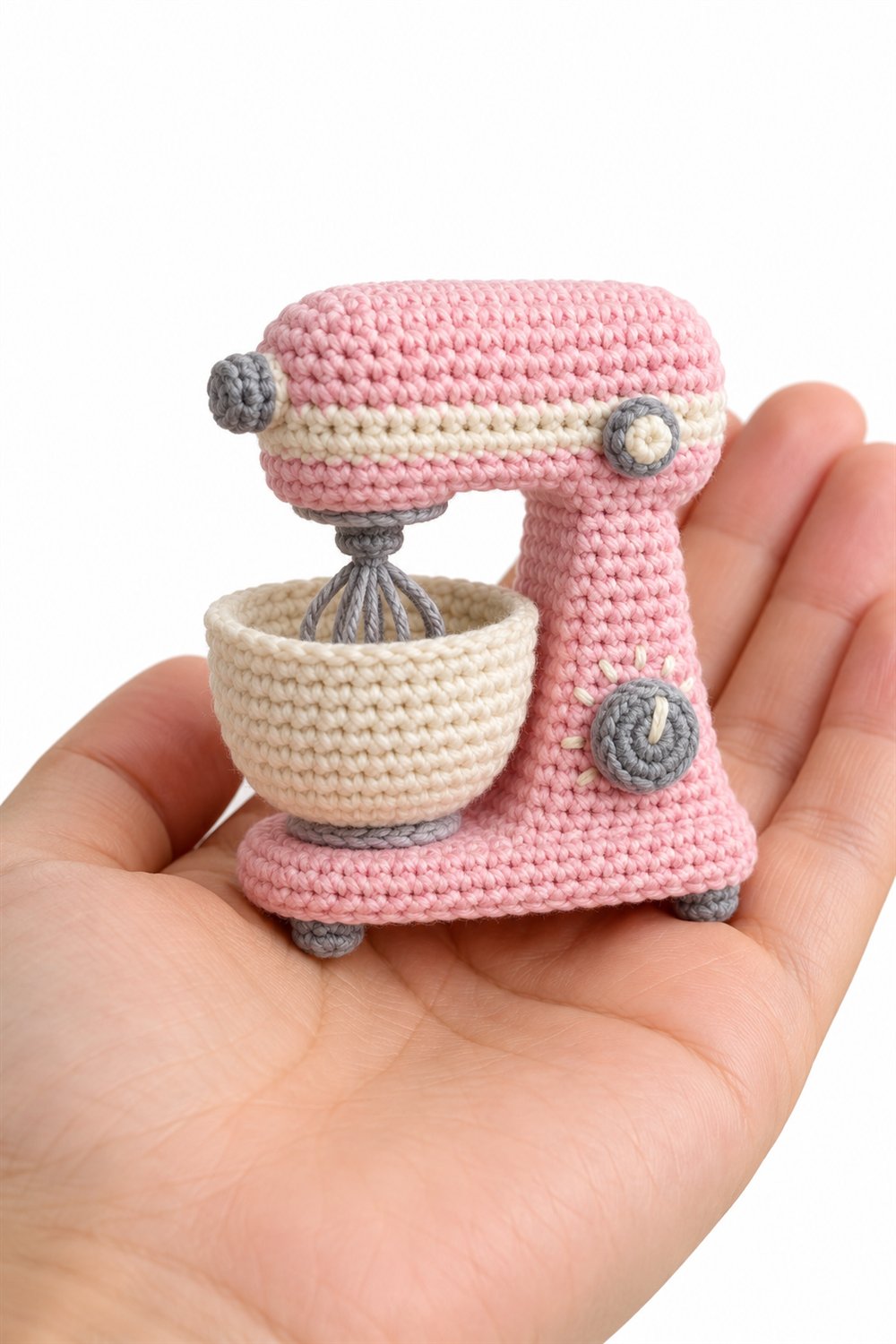 829 Pastel Food Mixer - Easy Crochet