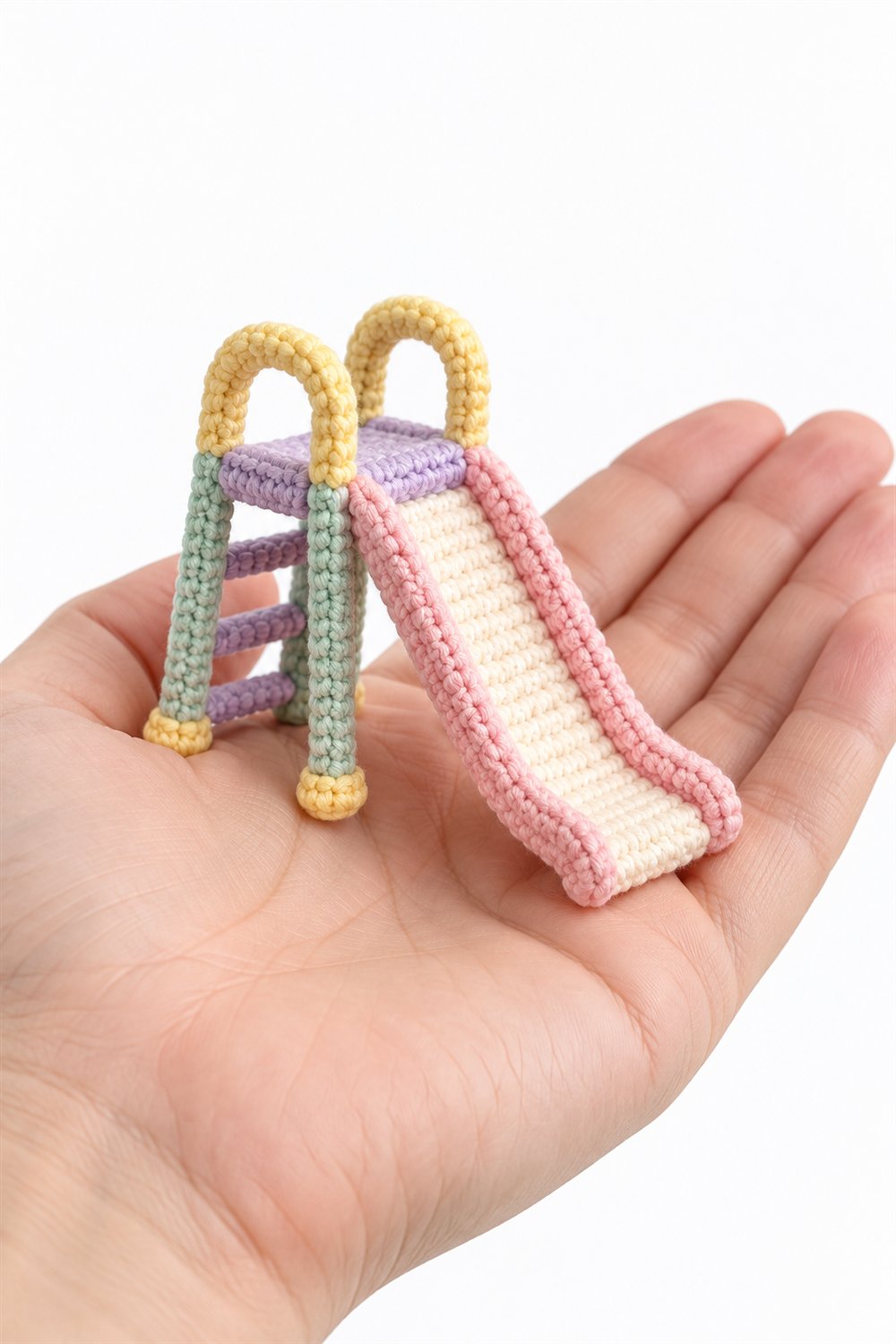 Crochet 846 Pastel Playground Slide - Pattern