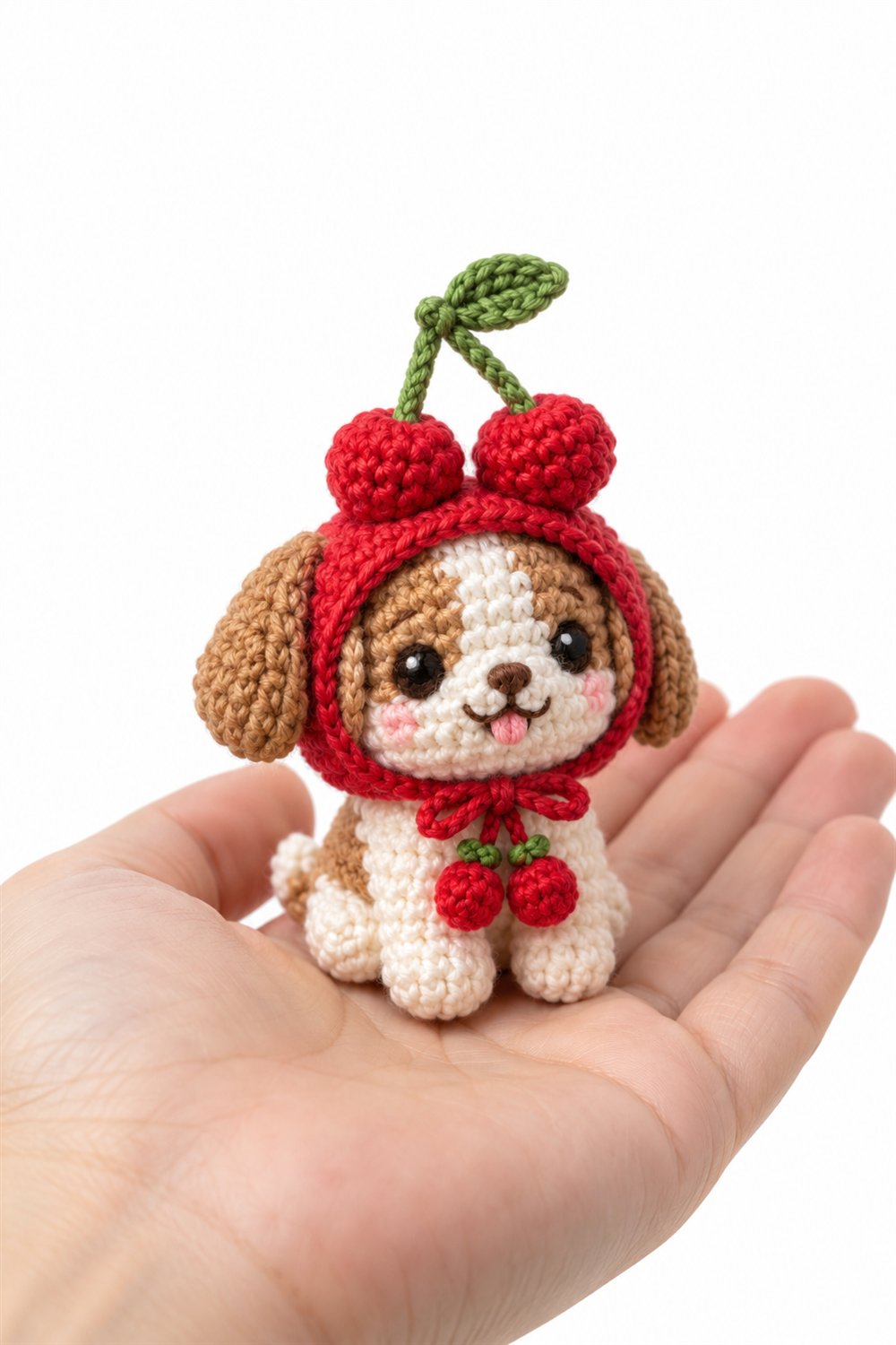 854 Cachorrinho Com Capuz De Cereja - Handmade Pattern