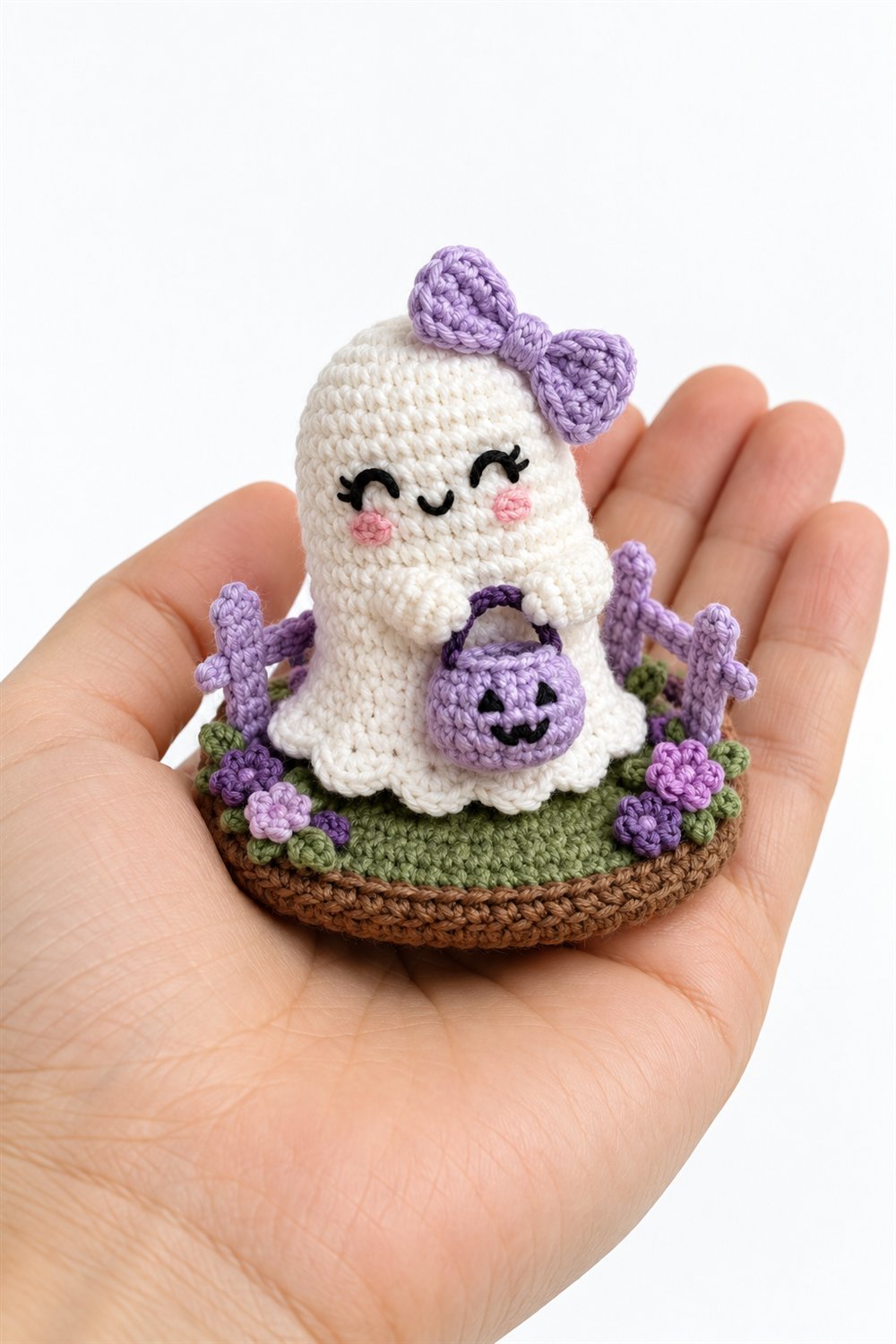 966 Fantasminha De Laco Lilas - PDF Pattern